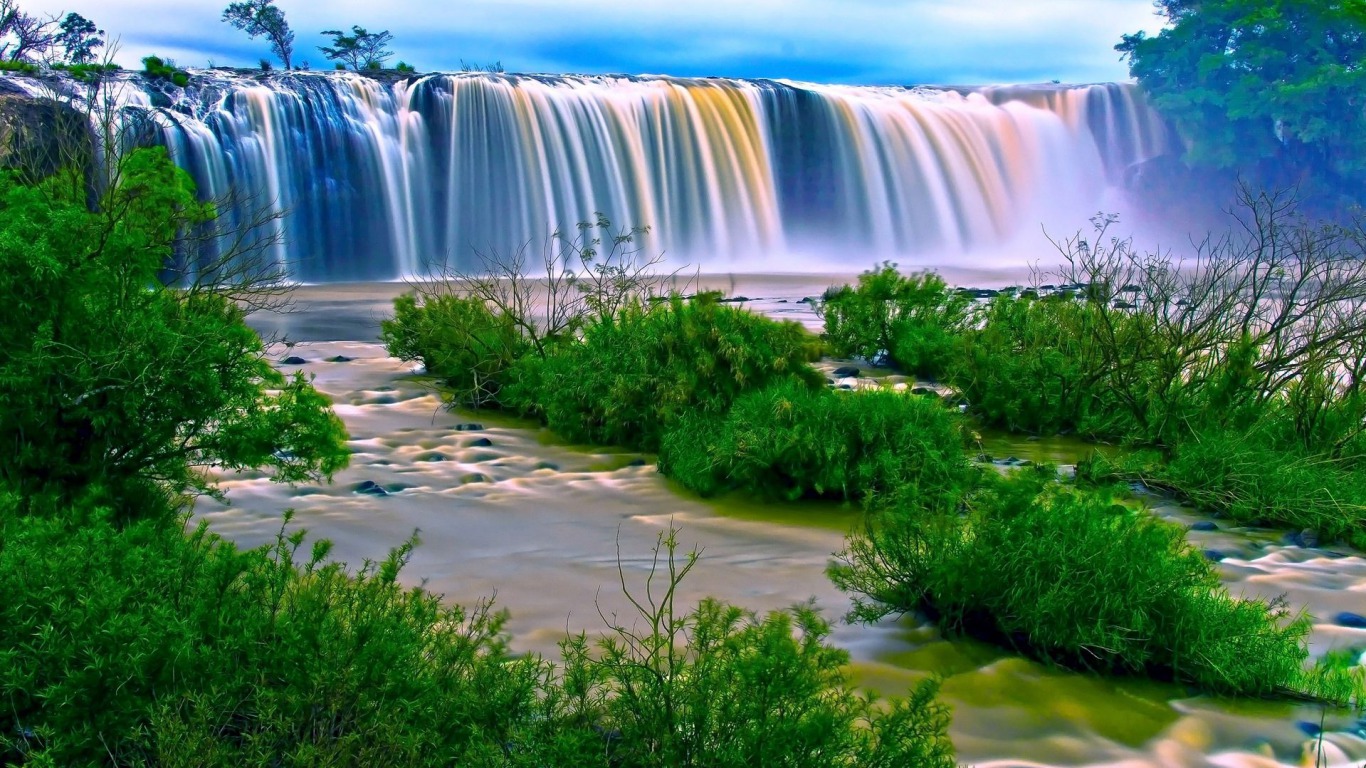 Rainbow Waterfall - Image Abyss