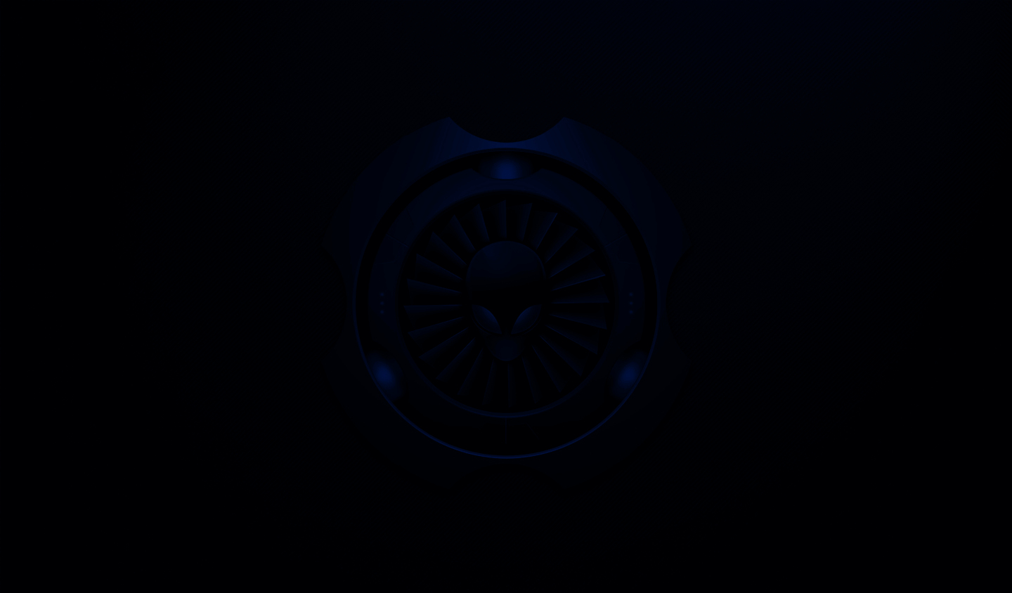 AlienWare blue logo by slenderman