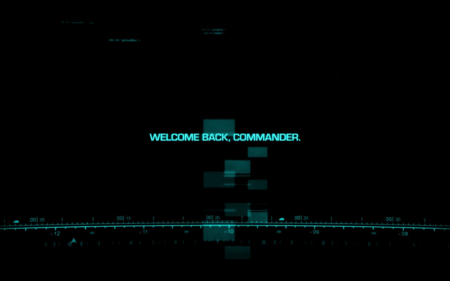 Welcome back, commander!