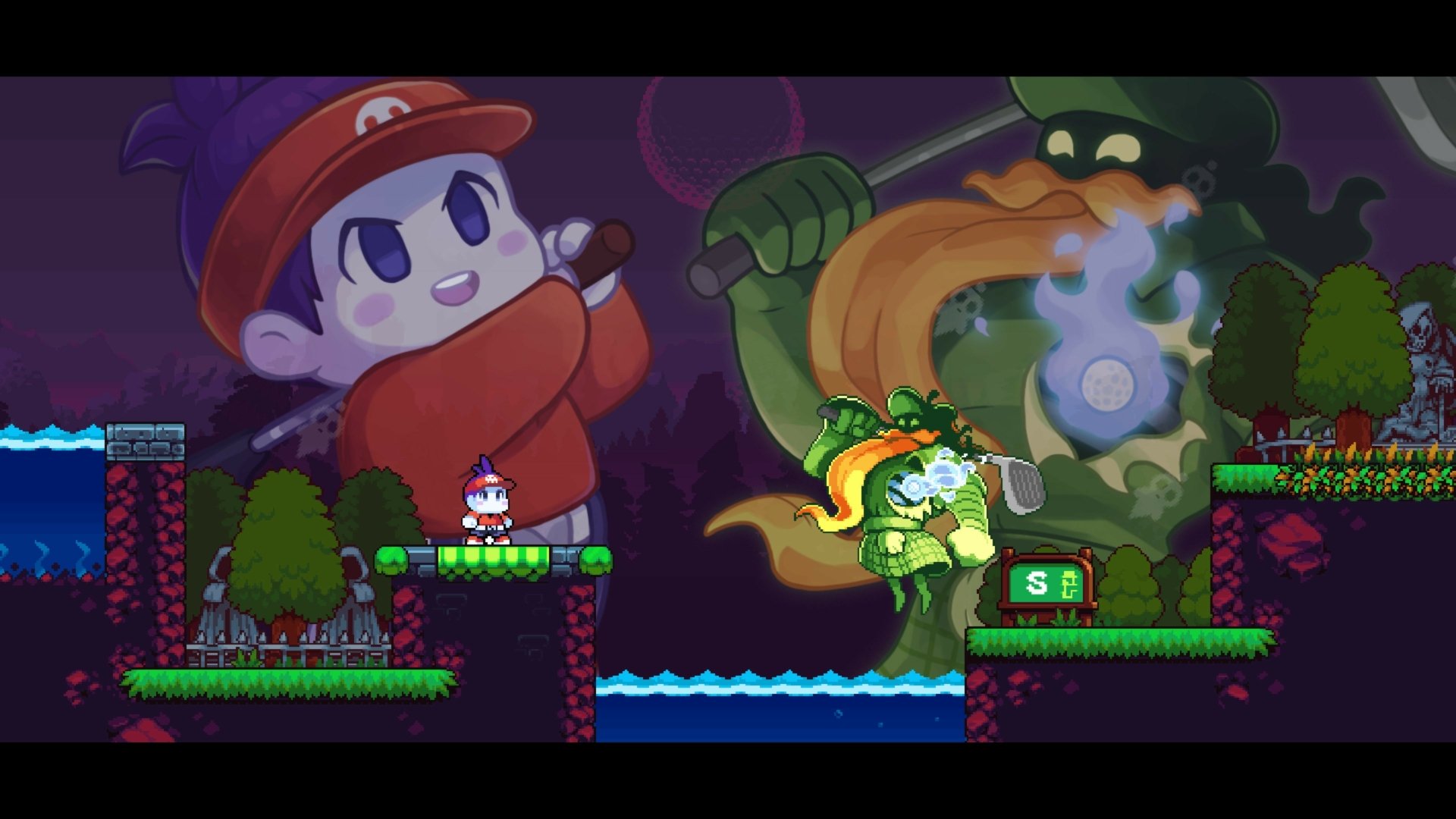 video game Cursed to Golf Image