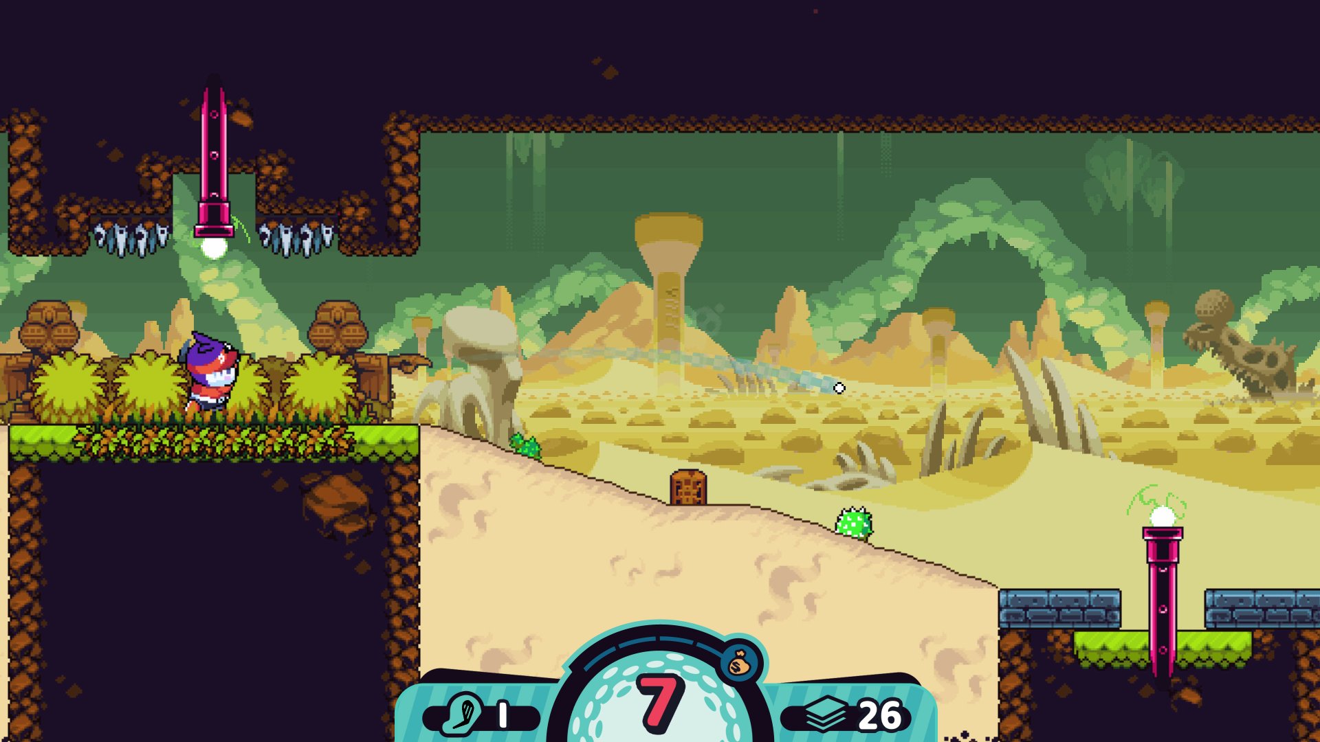 video game Cursed to Golf Image