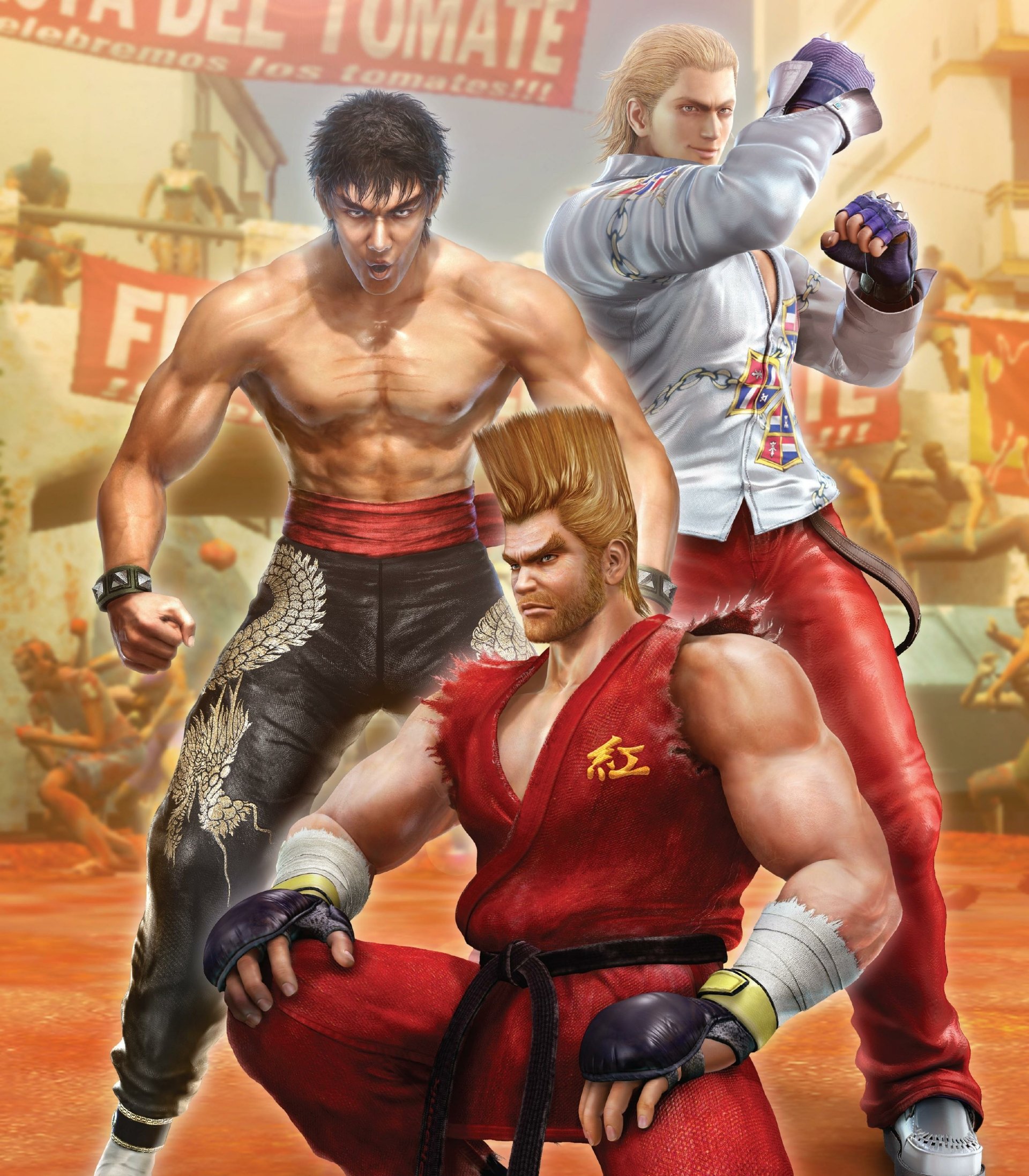 Steve Fox Paul Phoenix Marshall Law (Tekken) video game tekken 6: bloodline rebellion Image