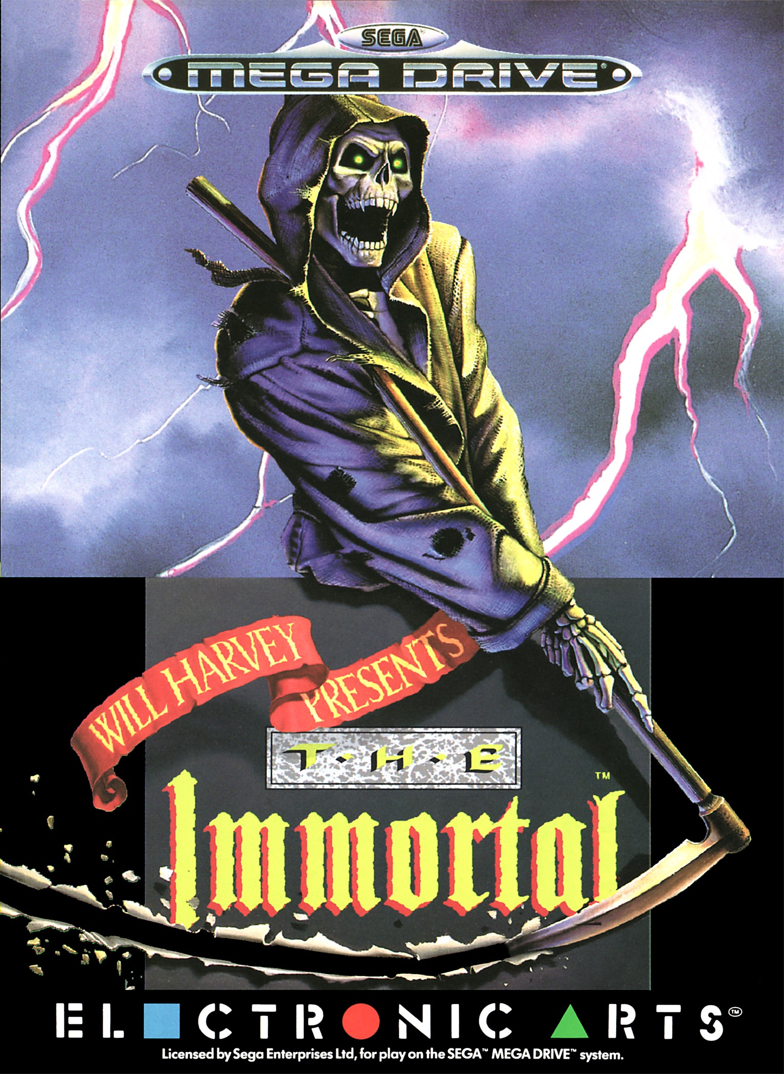 Immortal sega. Immortal игра Sega. Immortal 1991 игра. Immortal Sega обложка. The Immortal 1990 игра.