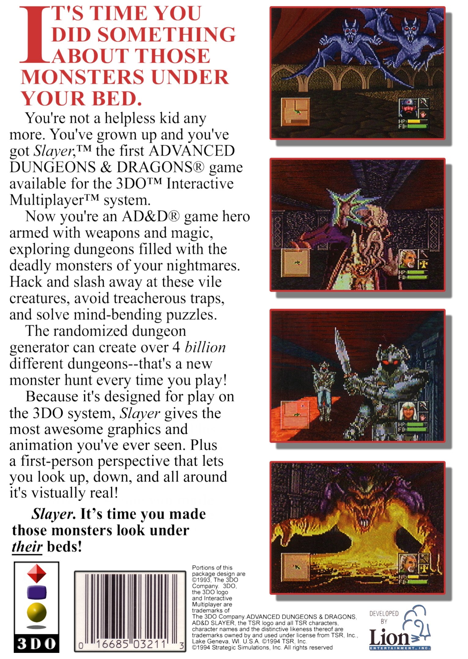 video game AD&D: Slayer Image