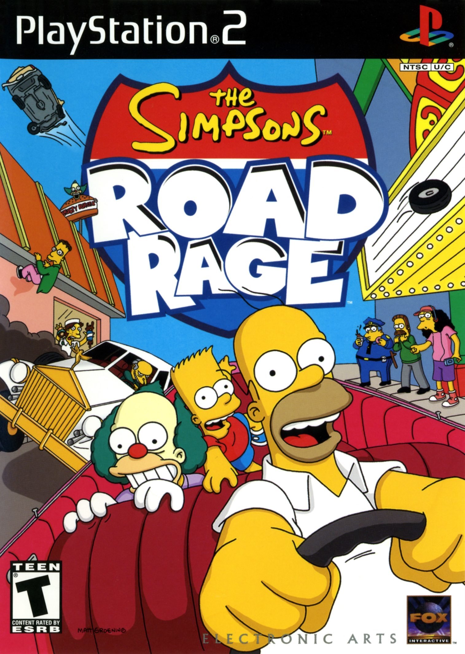video game The Simpsons: Road Rage Image