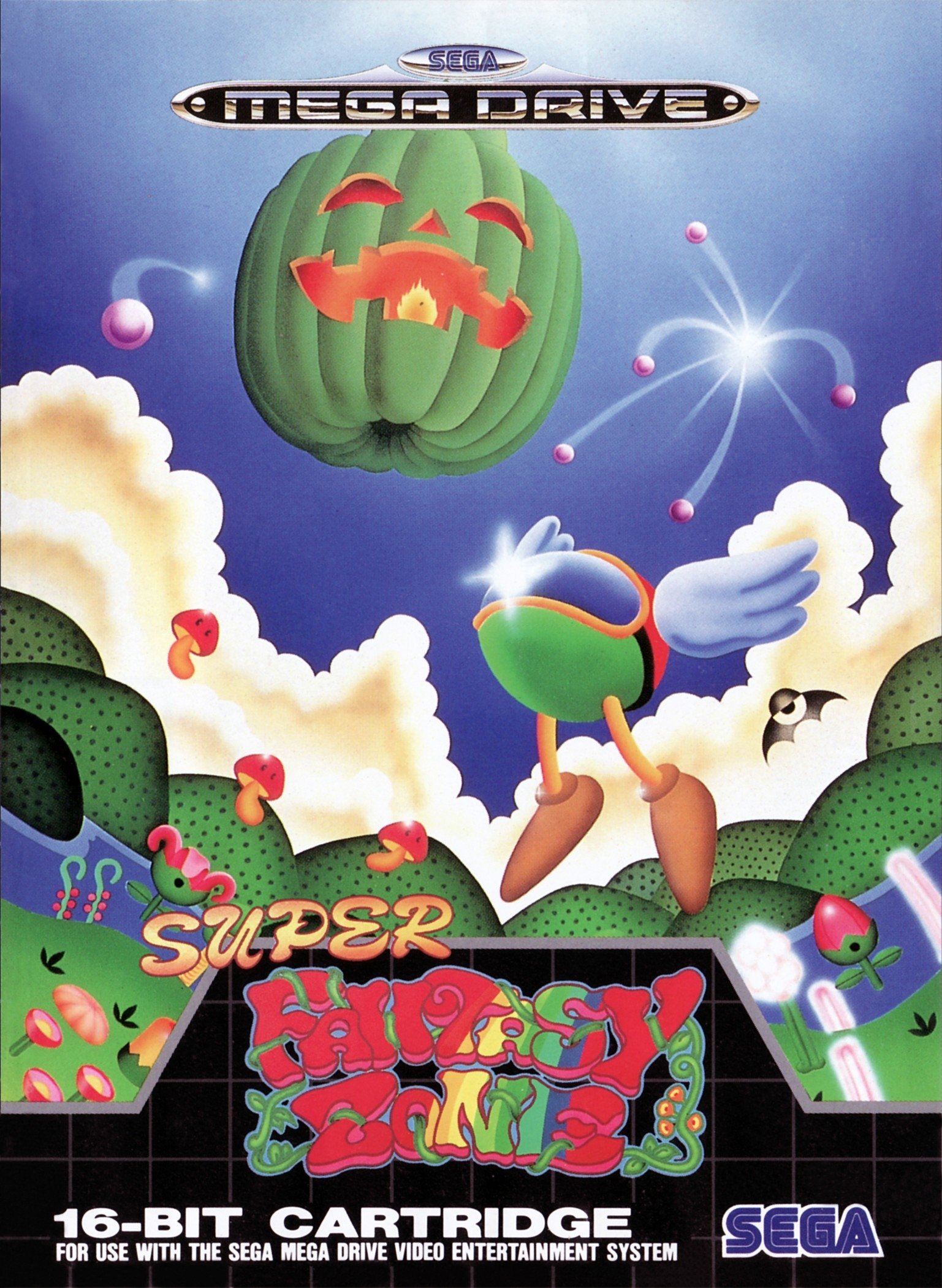 video game Super Fantasy Zone Image