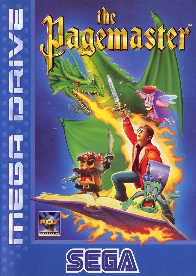 video game The Pagemaster Image