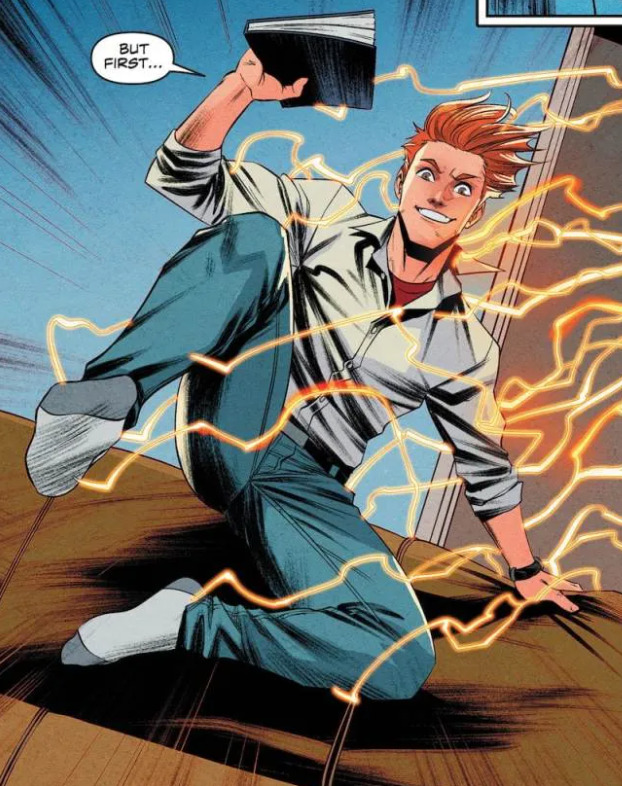 Wally West Comic Flash Image