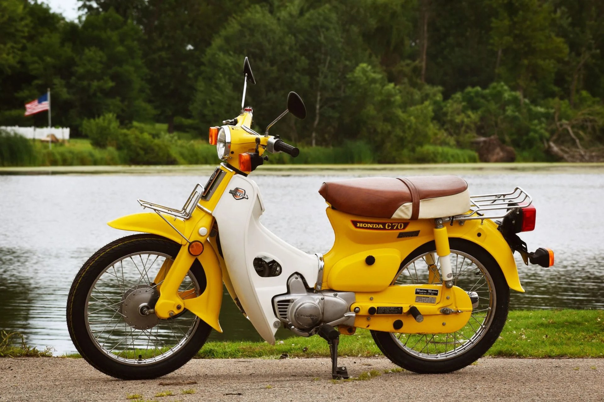 Download Bike Vehicle Honda C50 - C100 Image