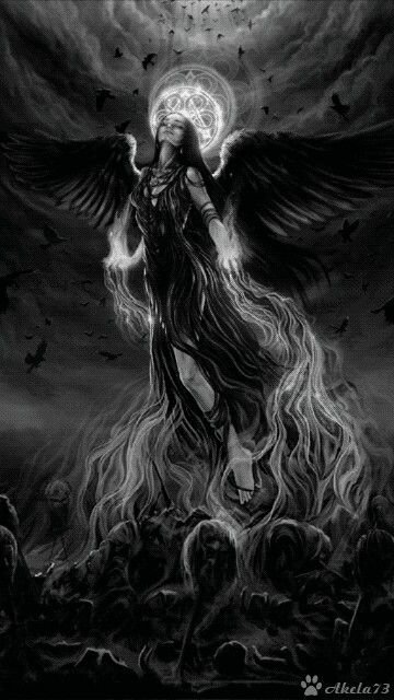 fantasy Black Angel Image