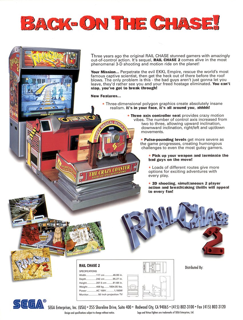 video game Rail Chase 2 Image