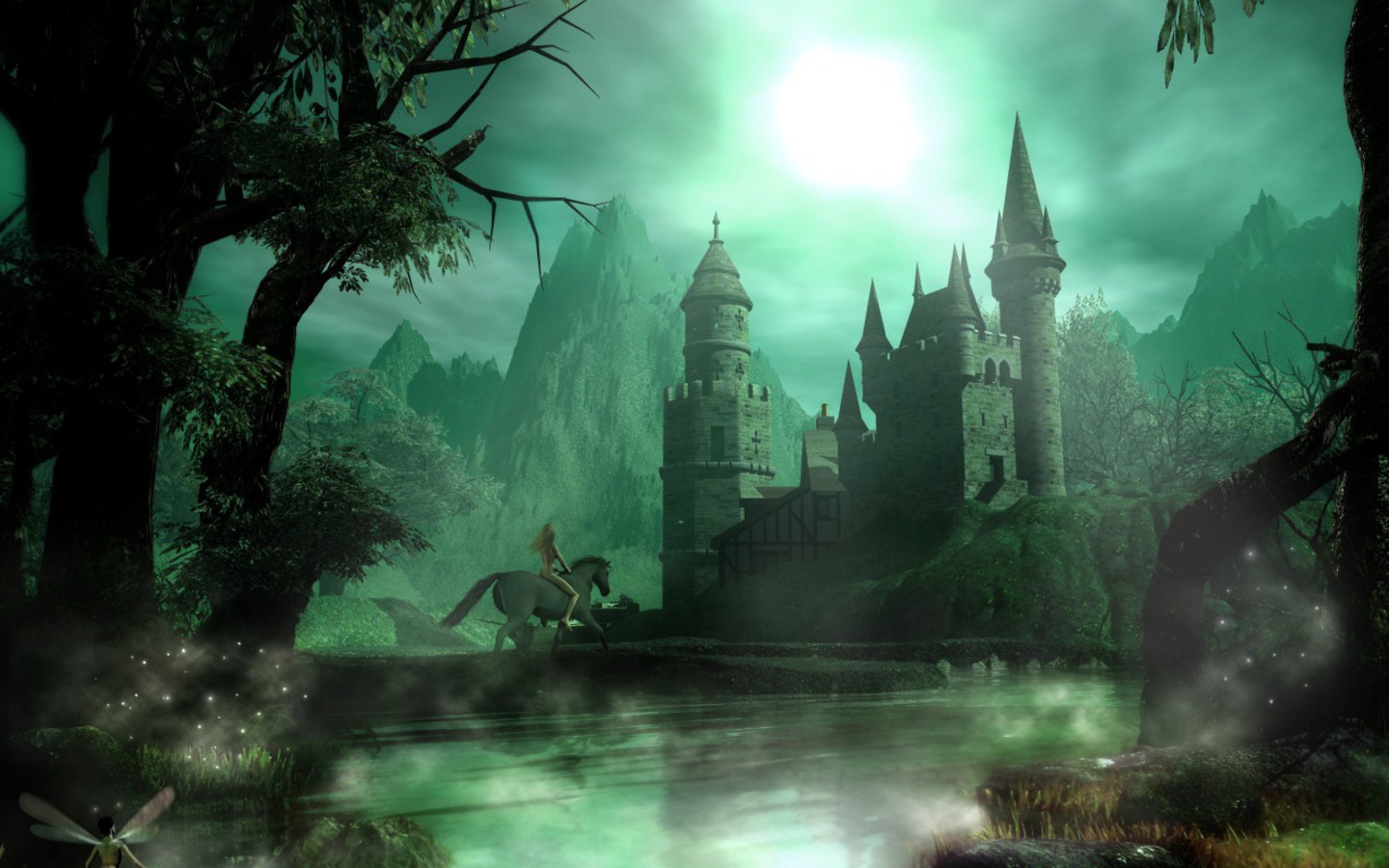 Fantasy Castle Picture by Abe Di