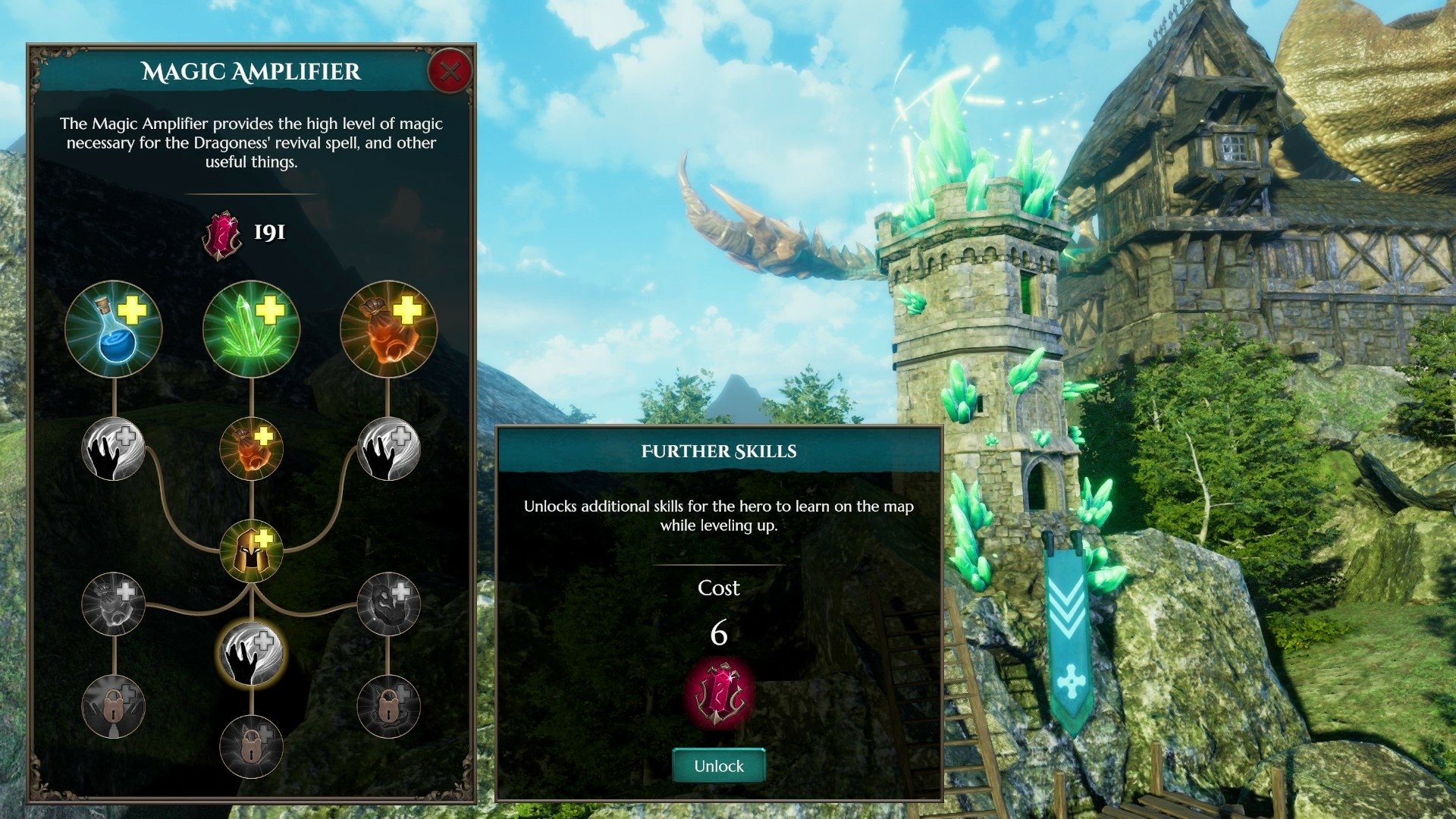 video game The Dragoness: Command of the Flame Image