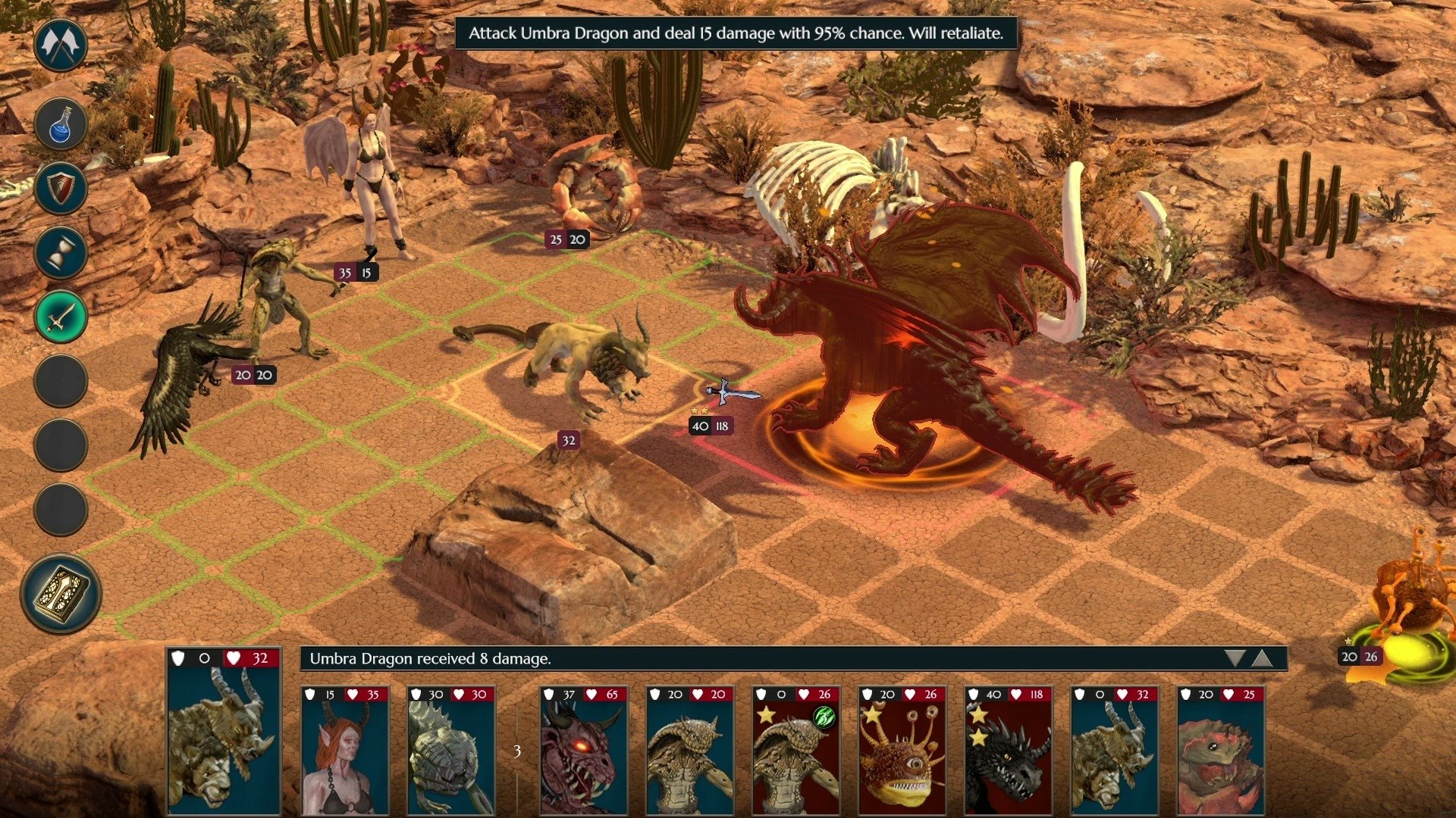 video game The Dragoness: Command of the Flame Image