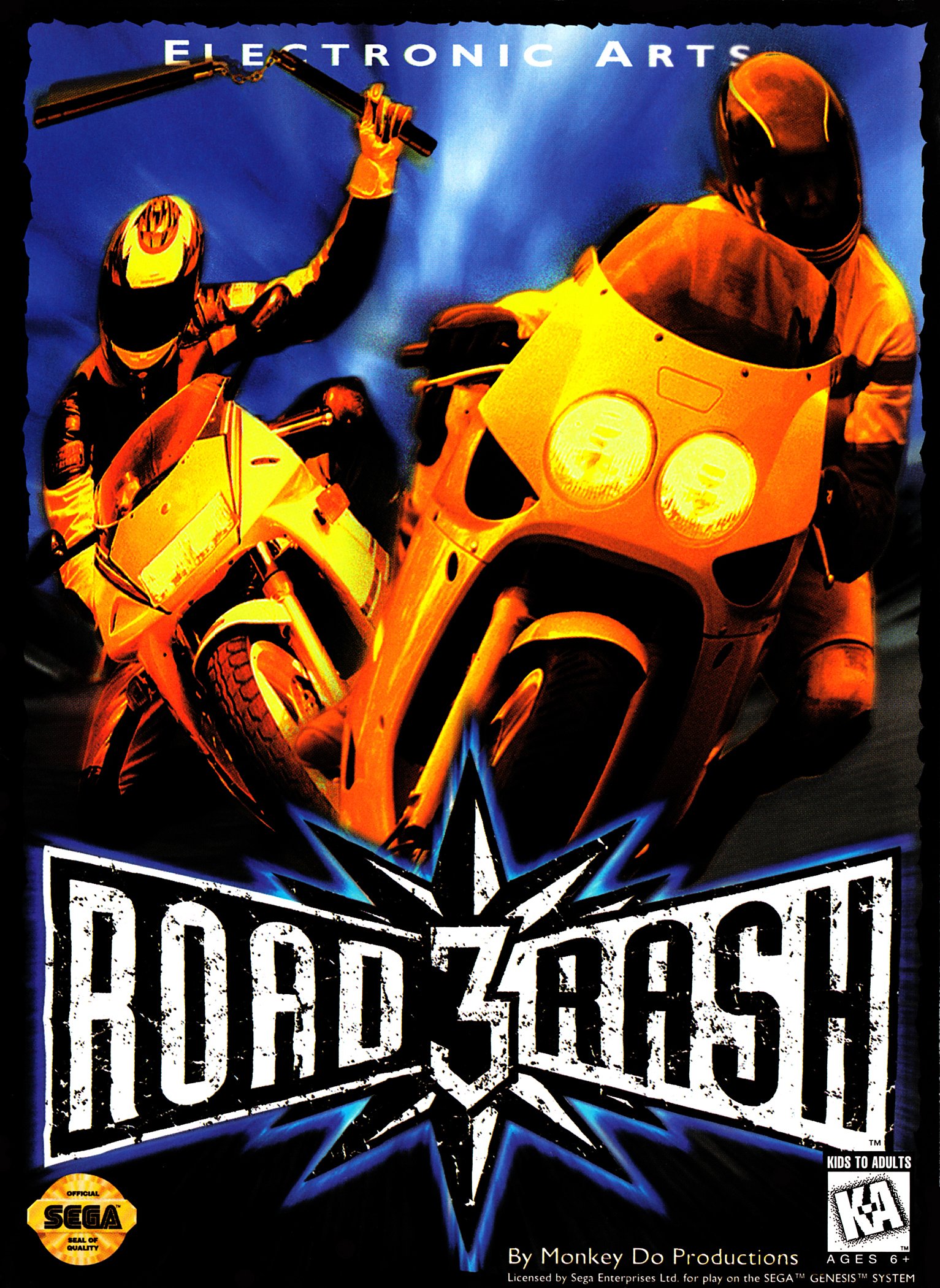 video game Road Rash III Image