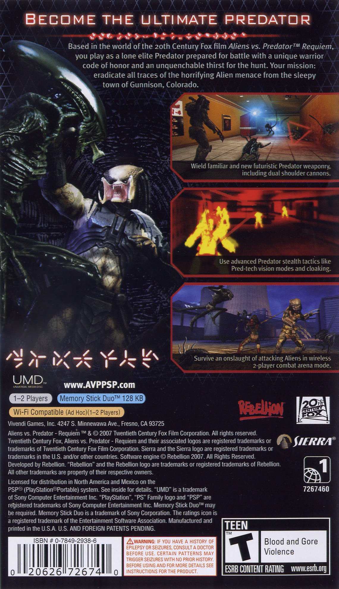 video game Aliens vs. Predator: Requiem Image