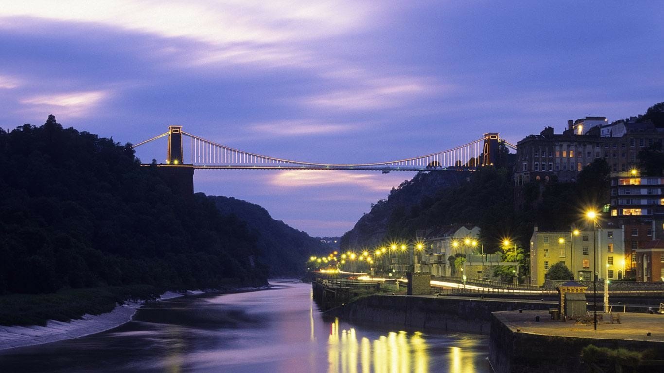 England Bristol man made Clifton Suspension Bridge Image