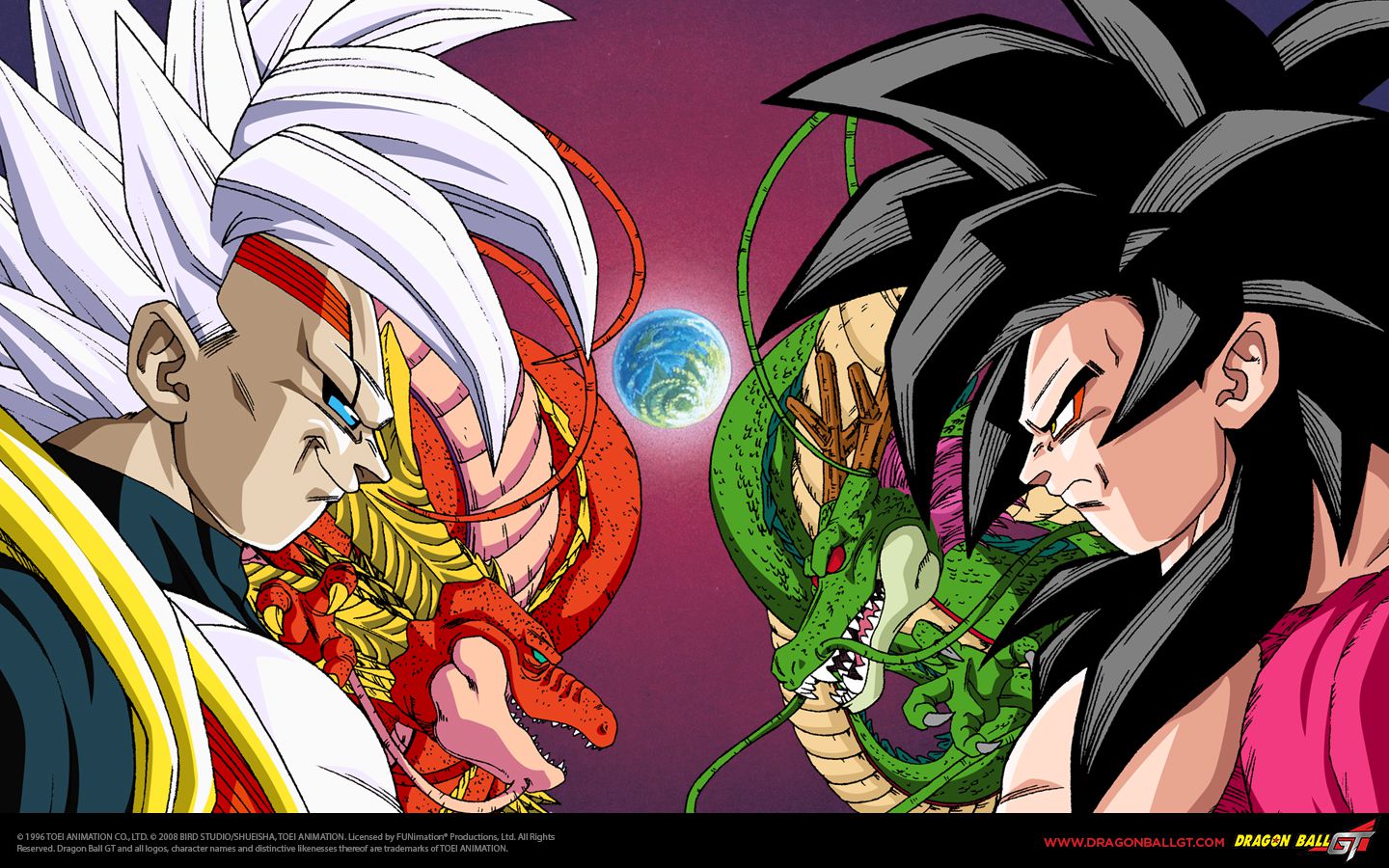 Goku Vs Vegeta Wallpaper for 1024x768