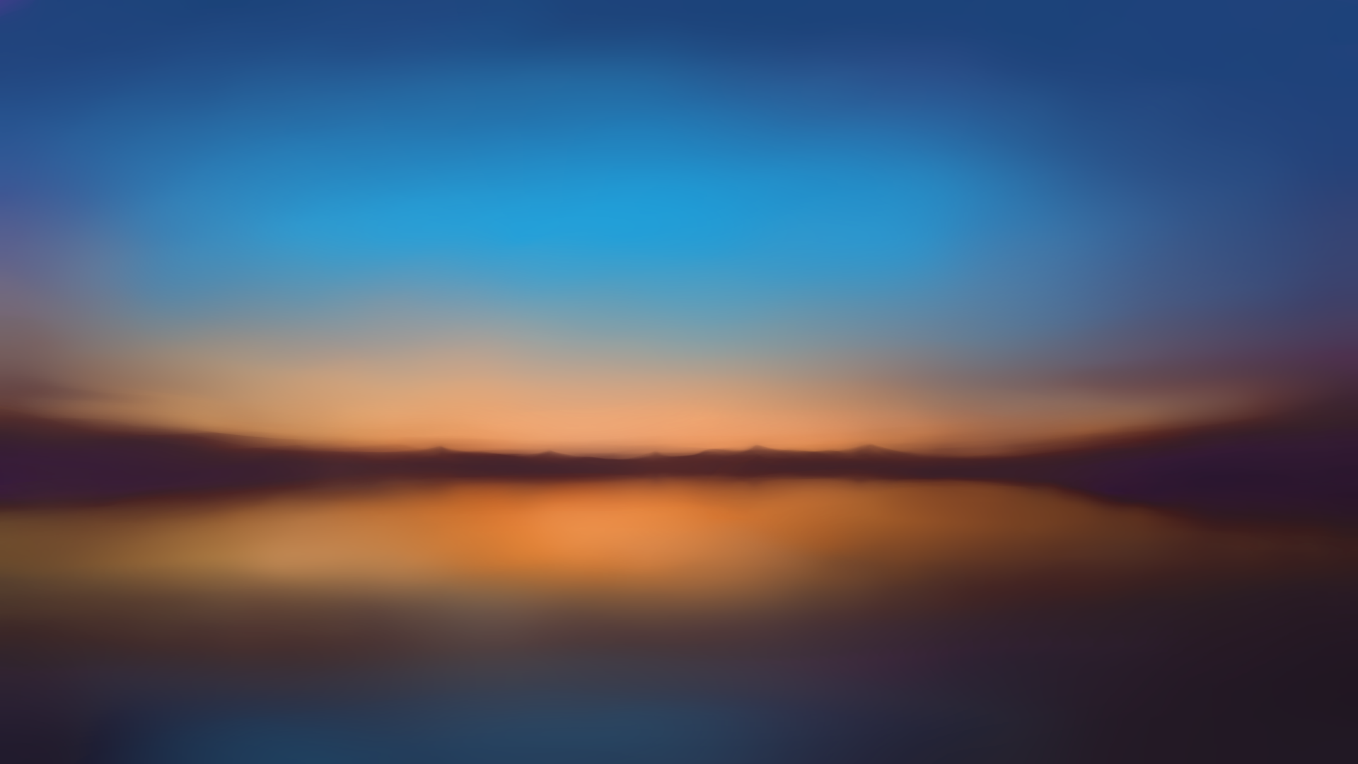 Colorful blue sunset on the lake in the mountains 5K wallpaper by dpcdpc11