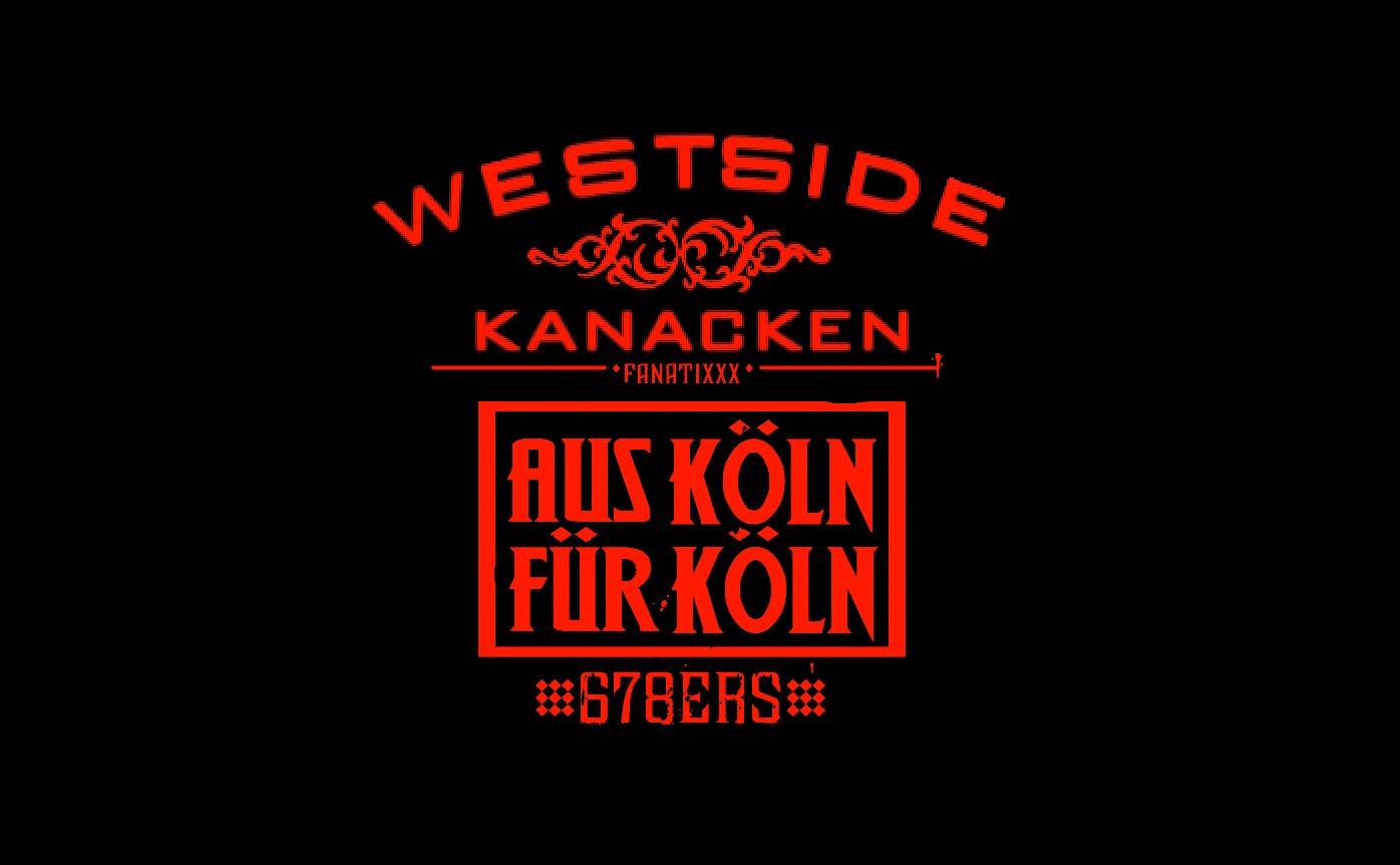 «WESTSIDE Kanacken»  - «FanatiXX 678ers» [ «Cologne» ] - Red