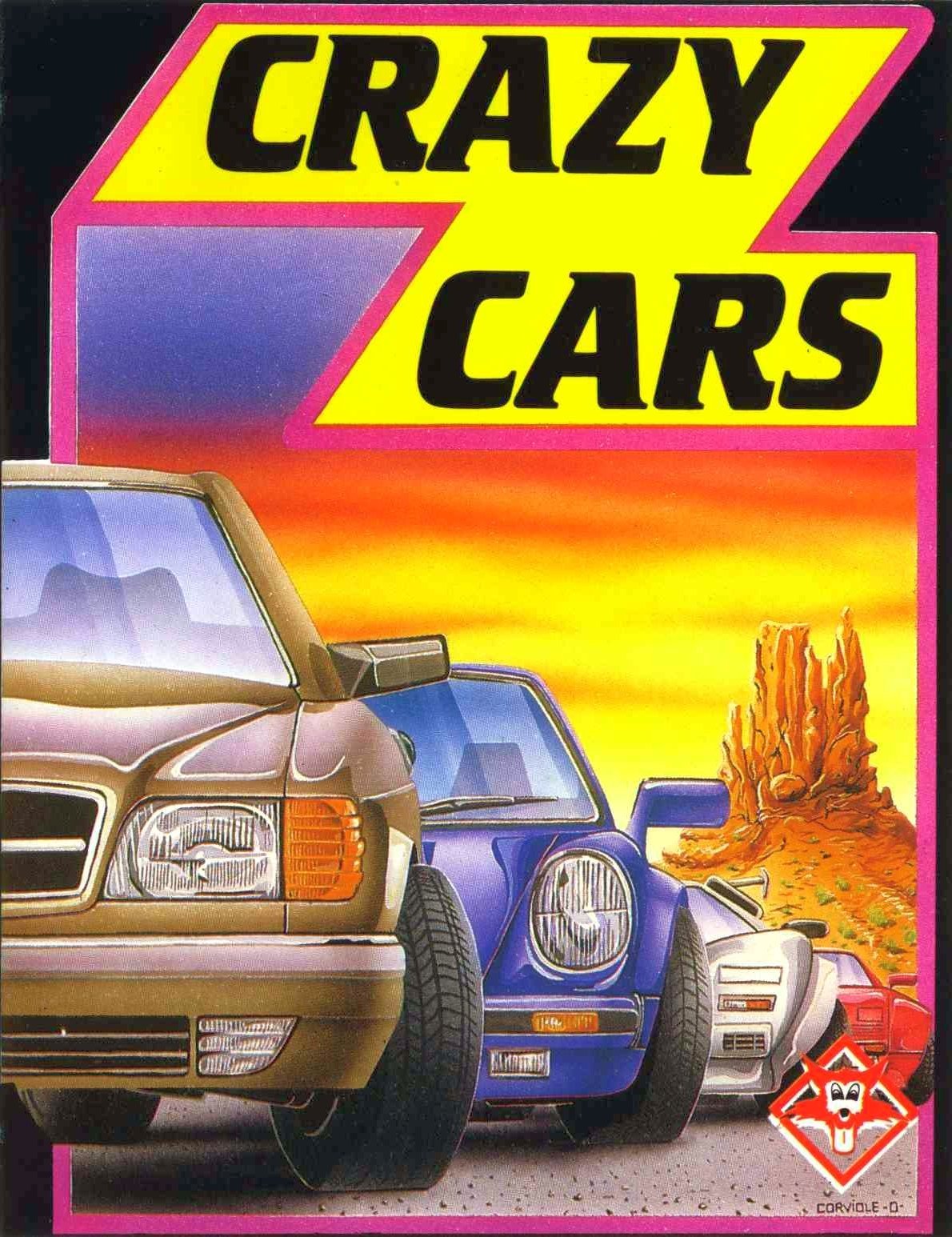 video game Crazy Cars Image