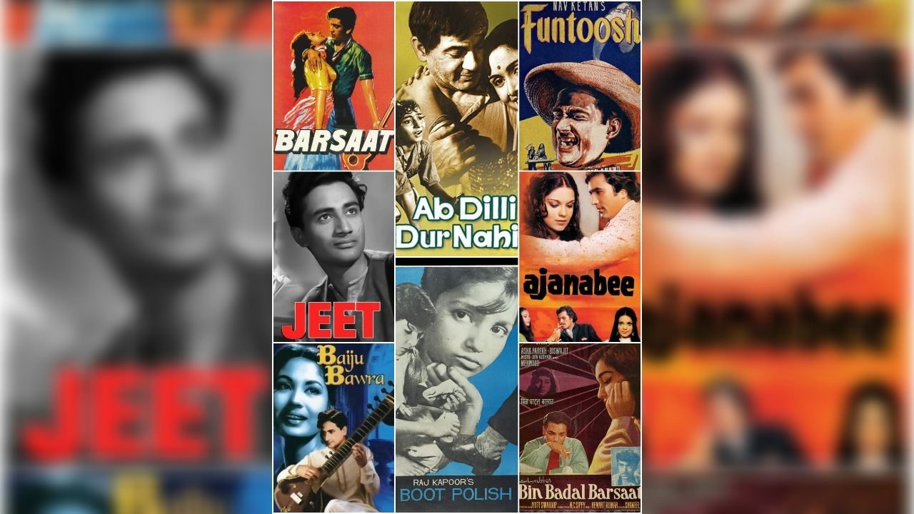 Bollywood Classics B/W Movies Collection Desktop Wallpapers, Phone