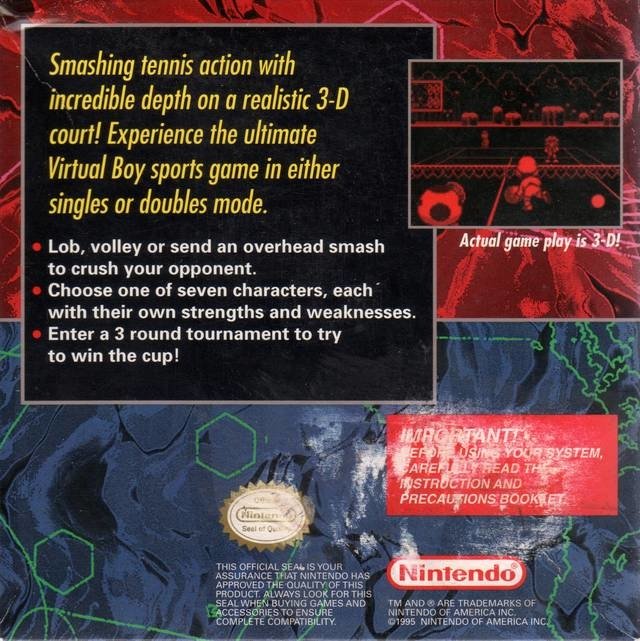 video game Mario's Tennis Image