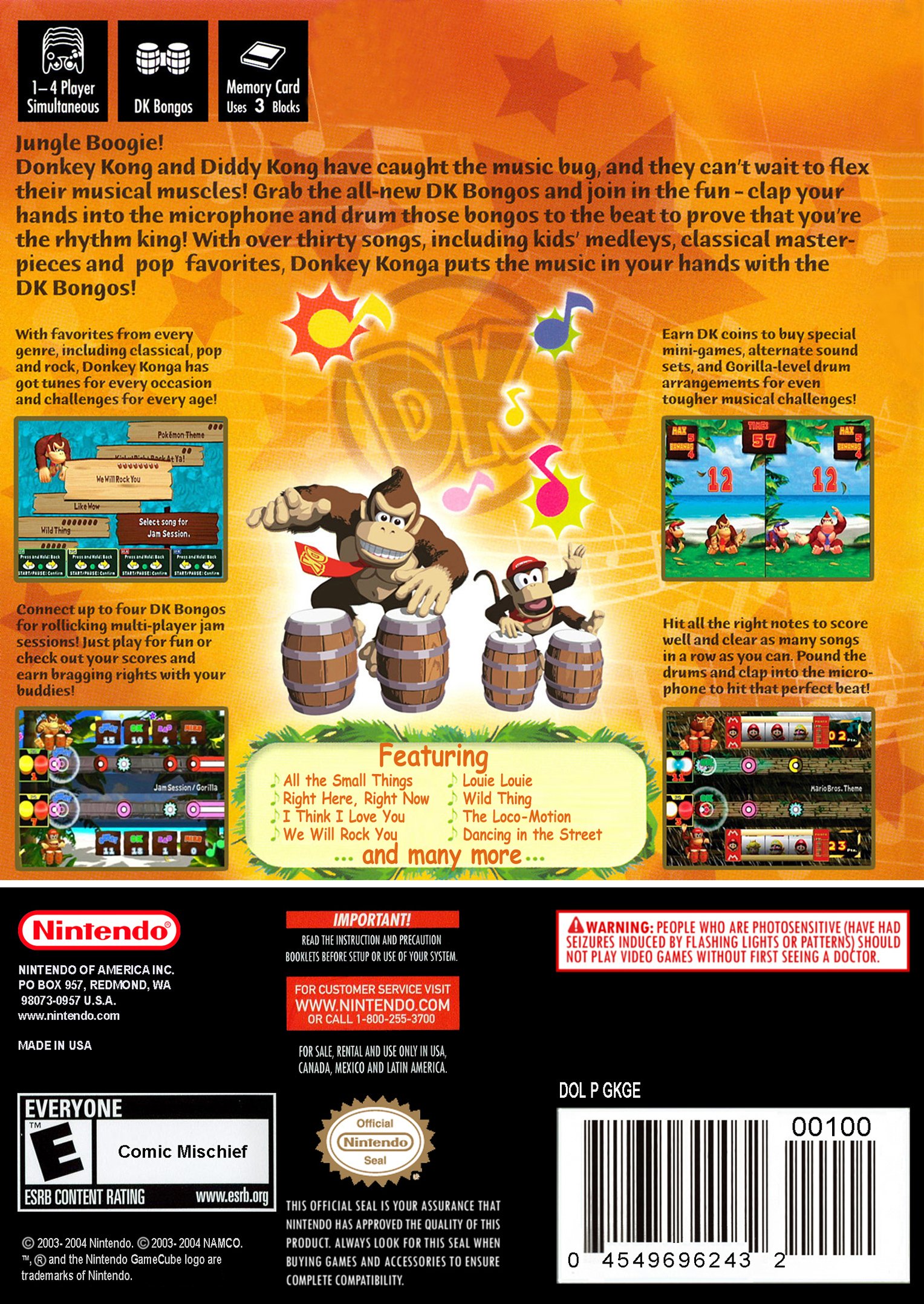video game Donkey Konga Image