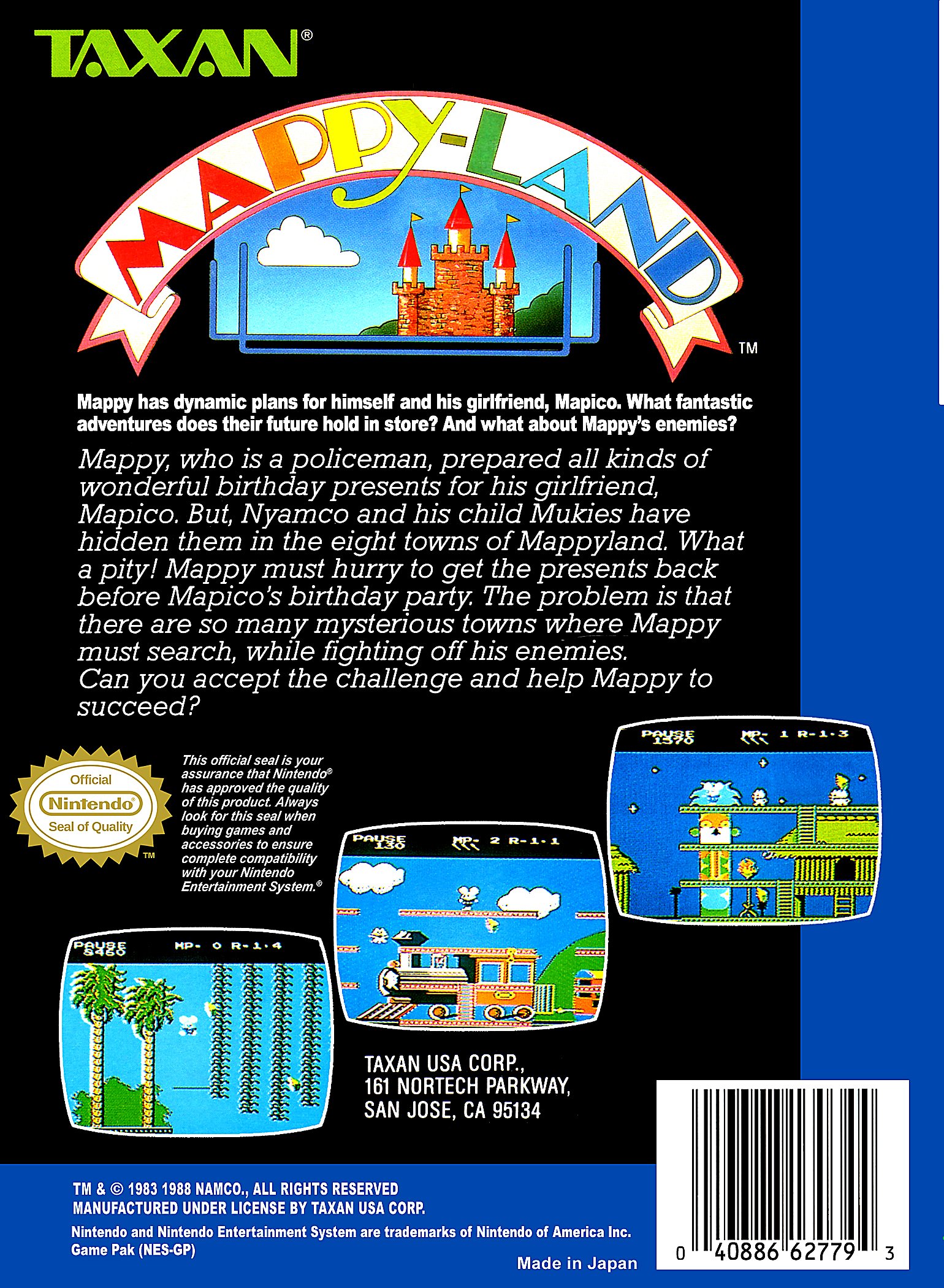 video game Mappy-Land Image