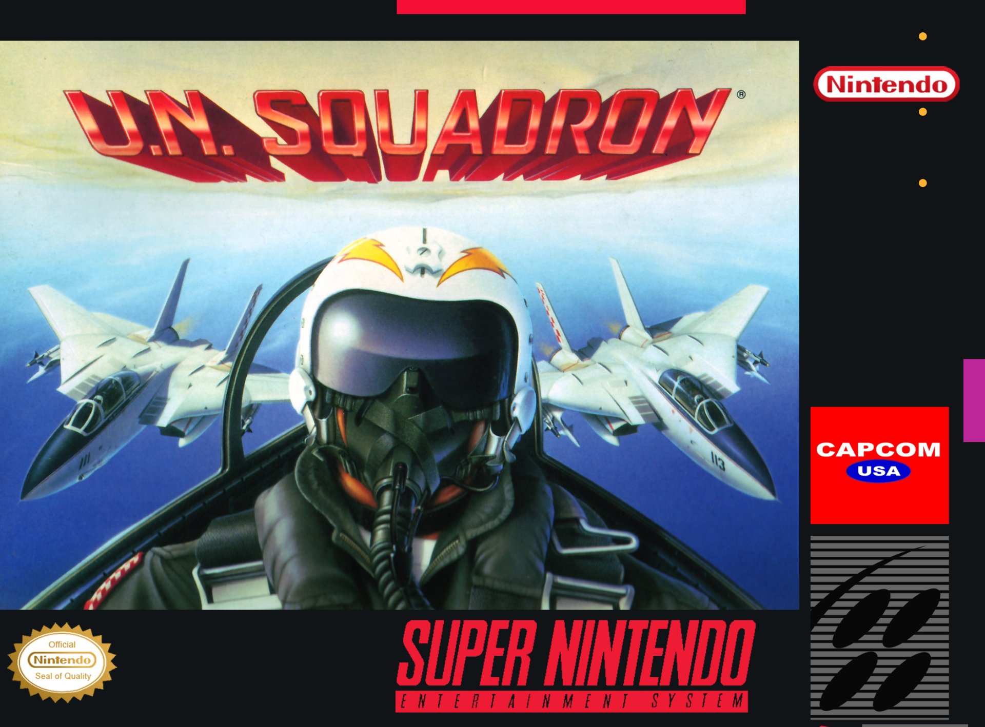 video game U.N. Squadron Image
