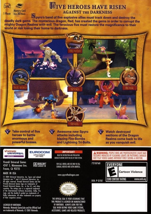 video game Spyro: A Hero's Tail Image