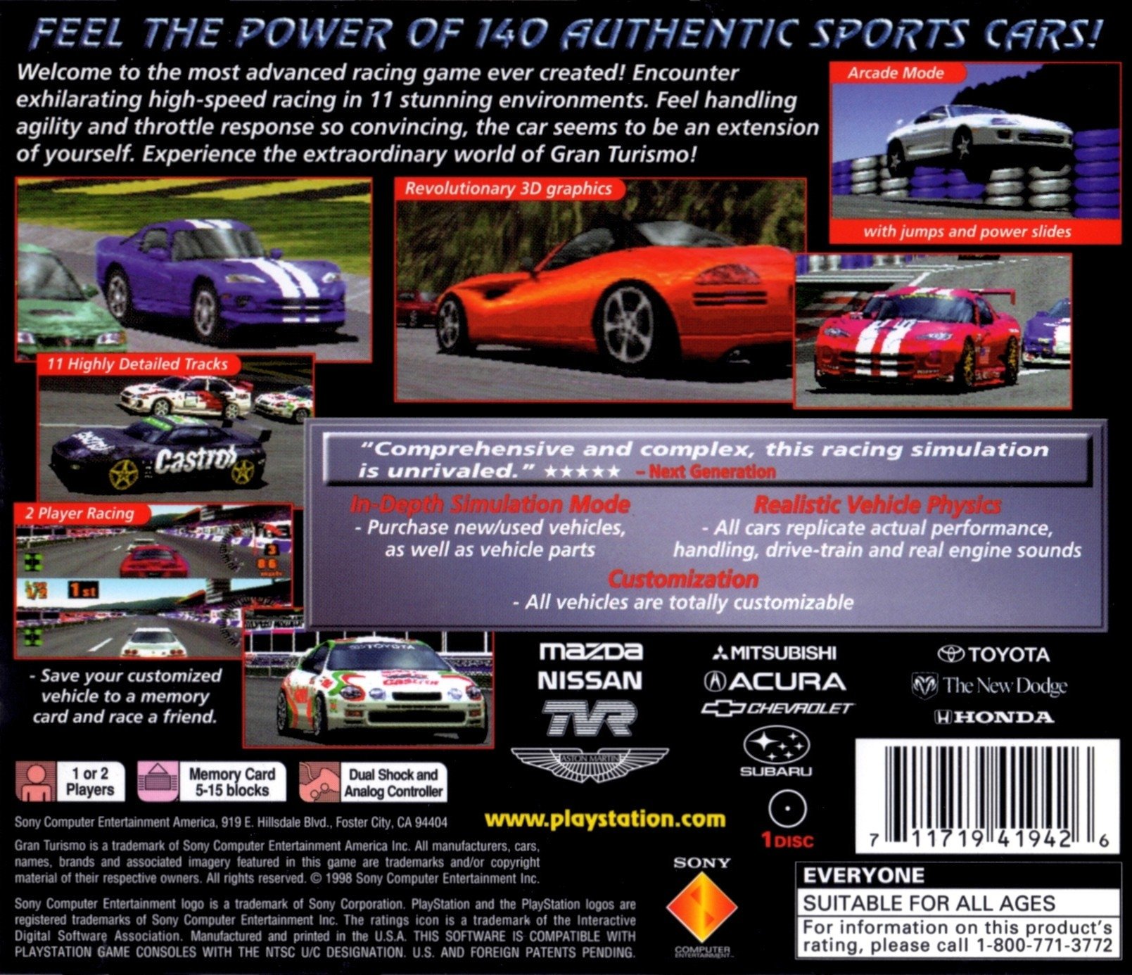 video game Gran Turismo Image
