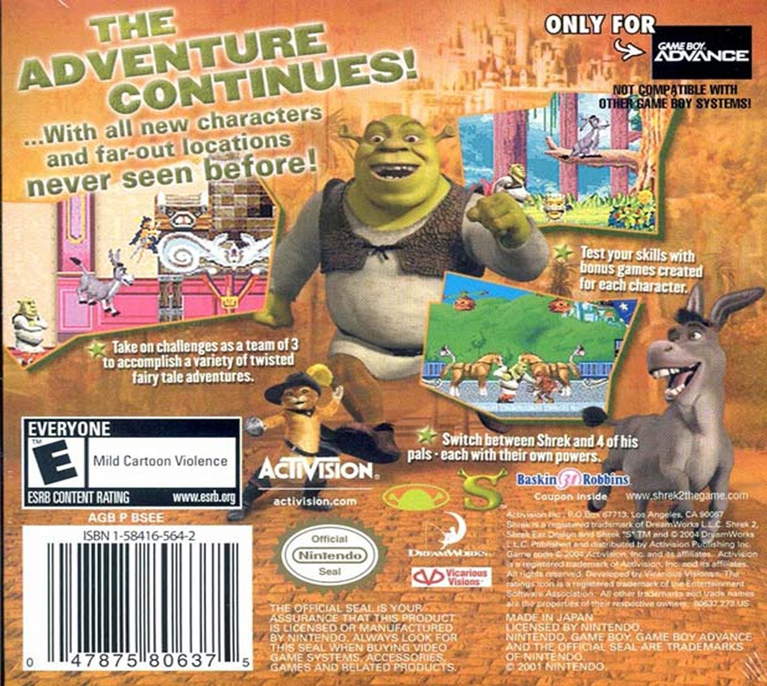 video game Shrek 2 Image