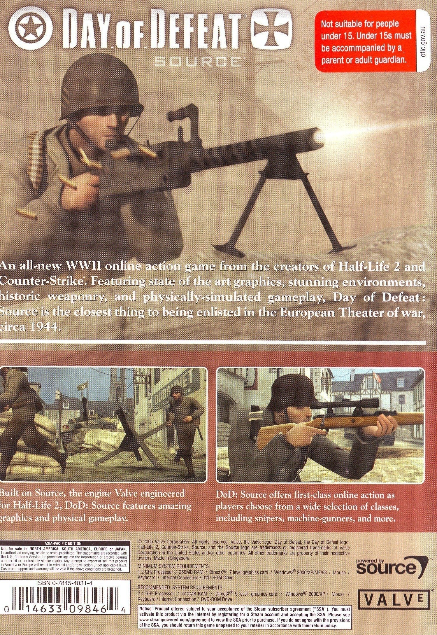 video game Day of Defeat: Source Image