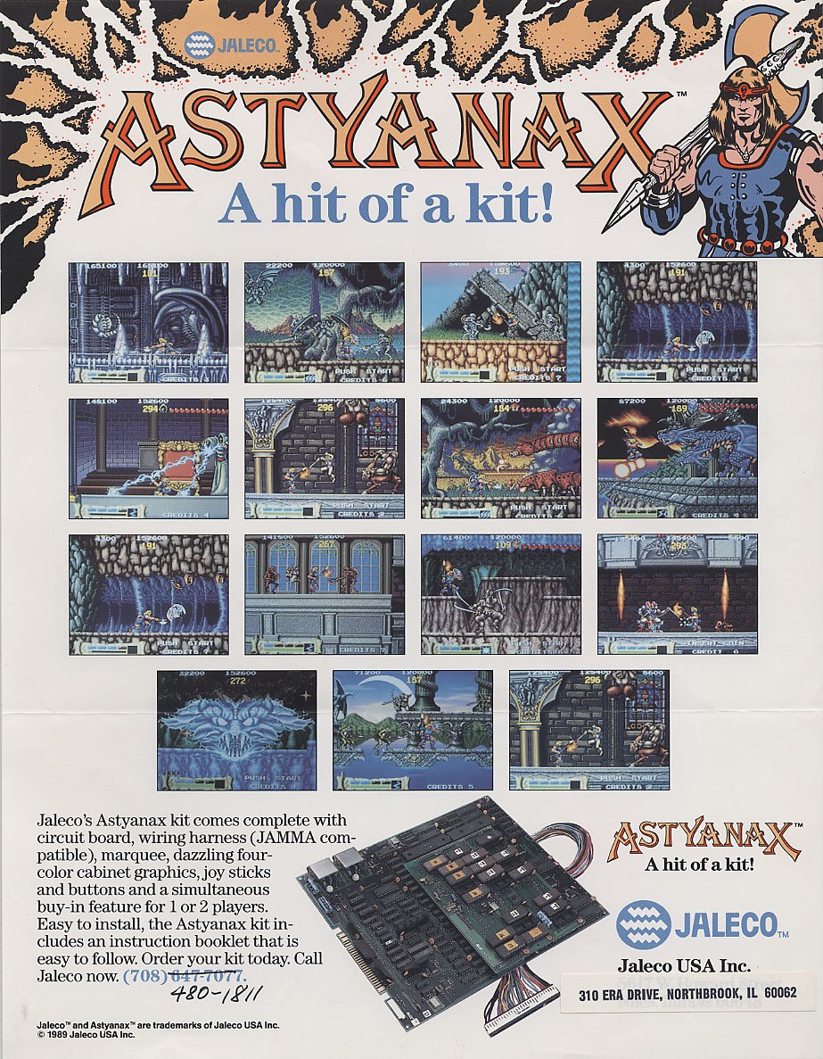 video game The Astyanax Image
