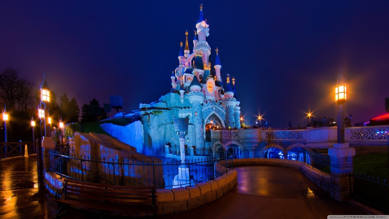 castle man made Disneyland Image