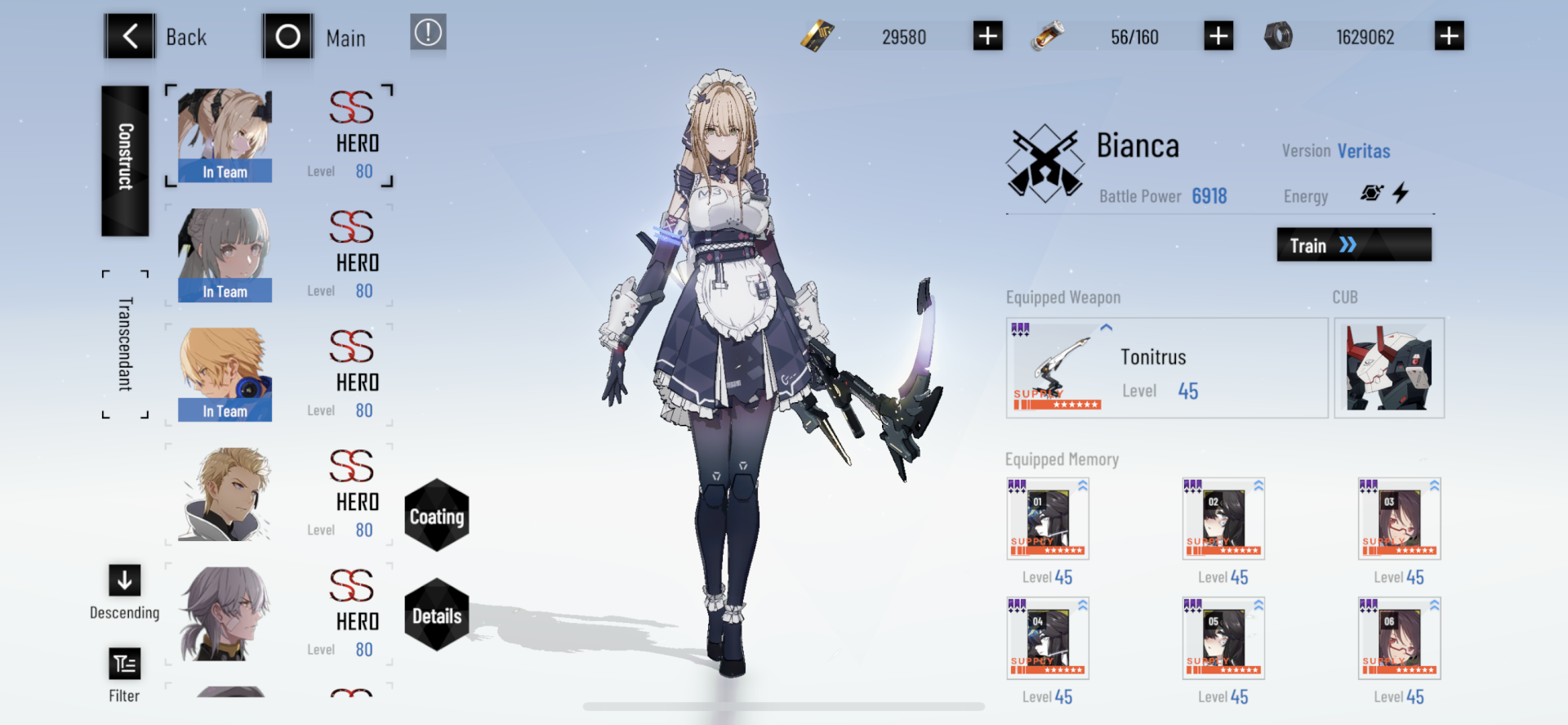 Bianca (Punishing: Gray Raven) video game Punishing: Gray Raven Image