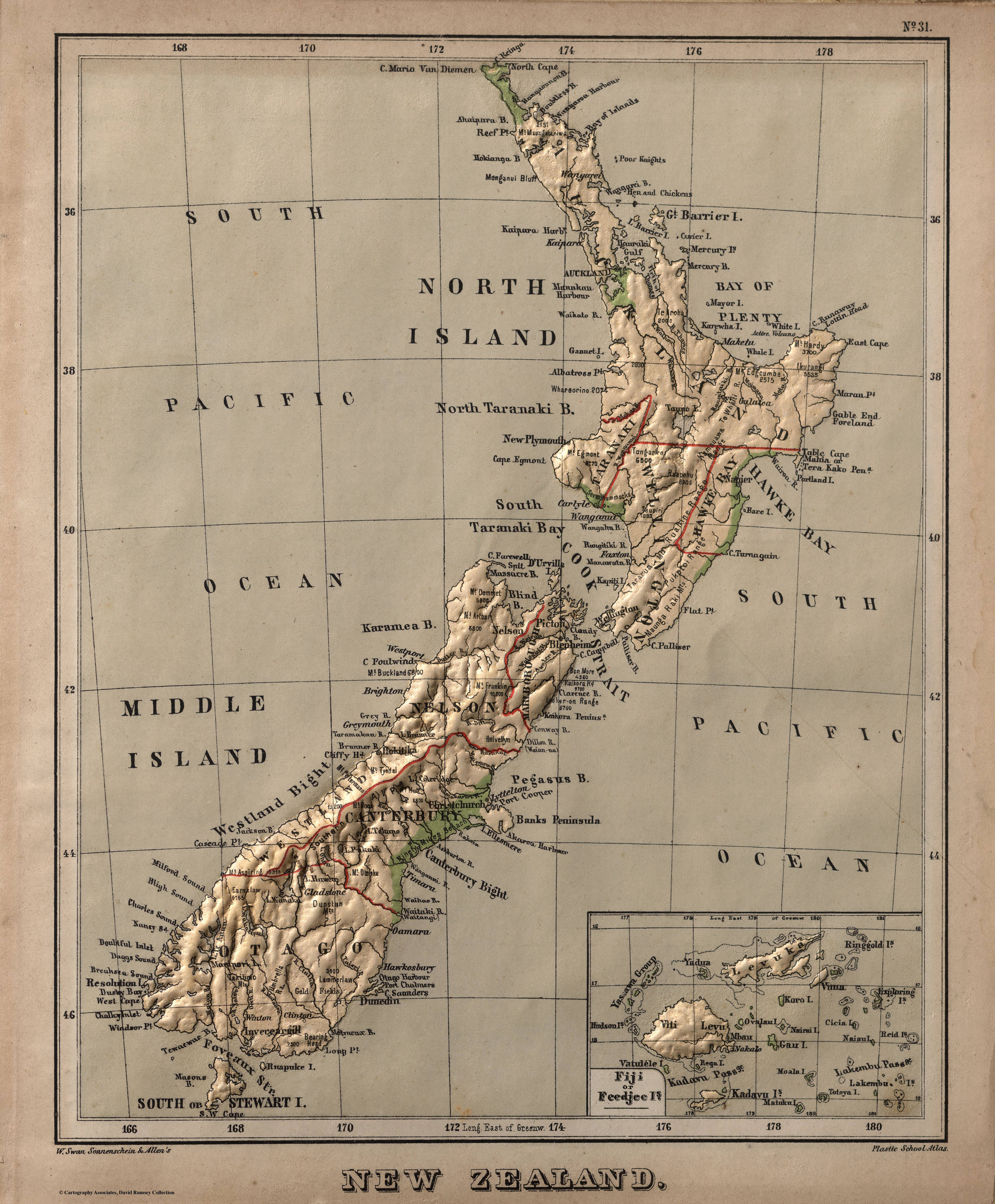 An Other Old Map of New-Zealand