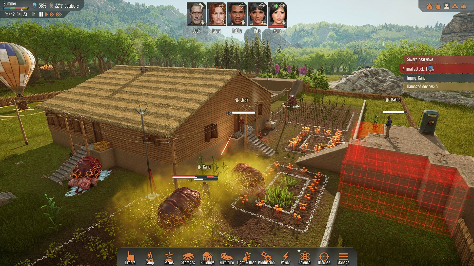 video game Stranded: Alien Dawn Image