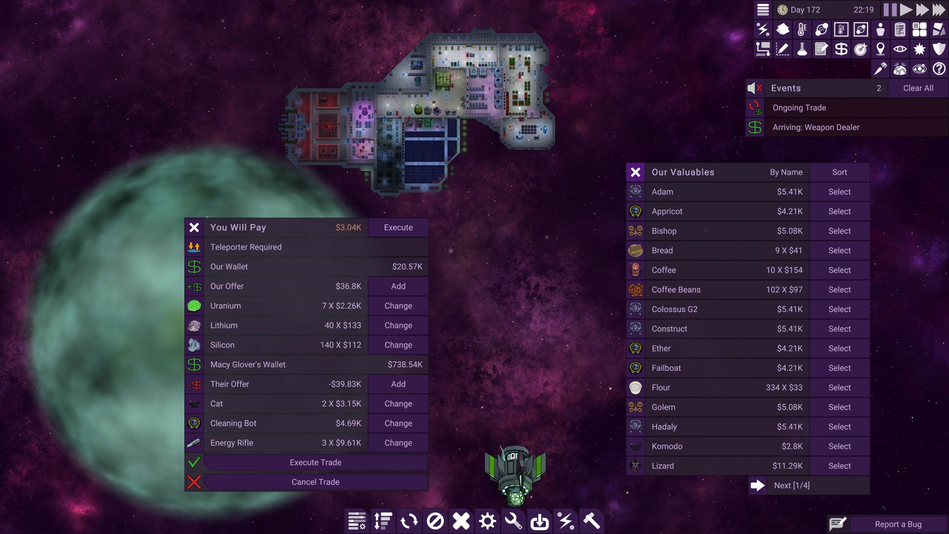 video game Stardeus Image