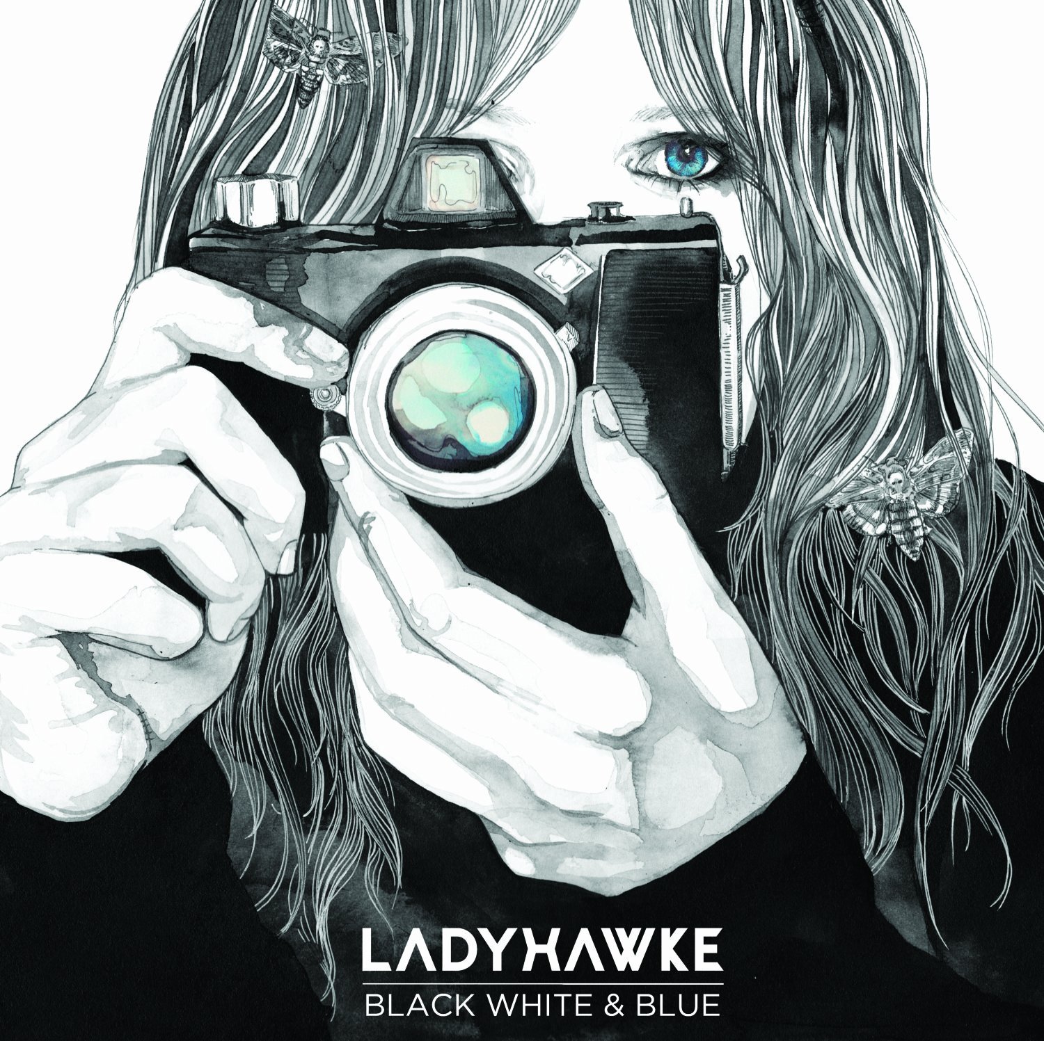  LadyHawke - Black White &amp; Blue Album Cover
