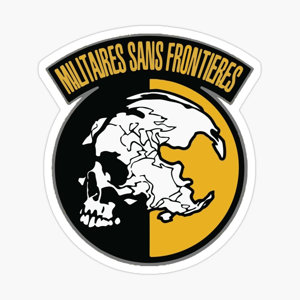  MGS : Peace Walker - Militaires Sans Frontières Logo