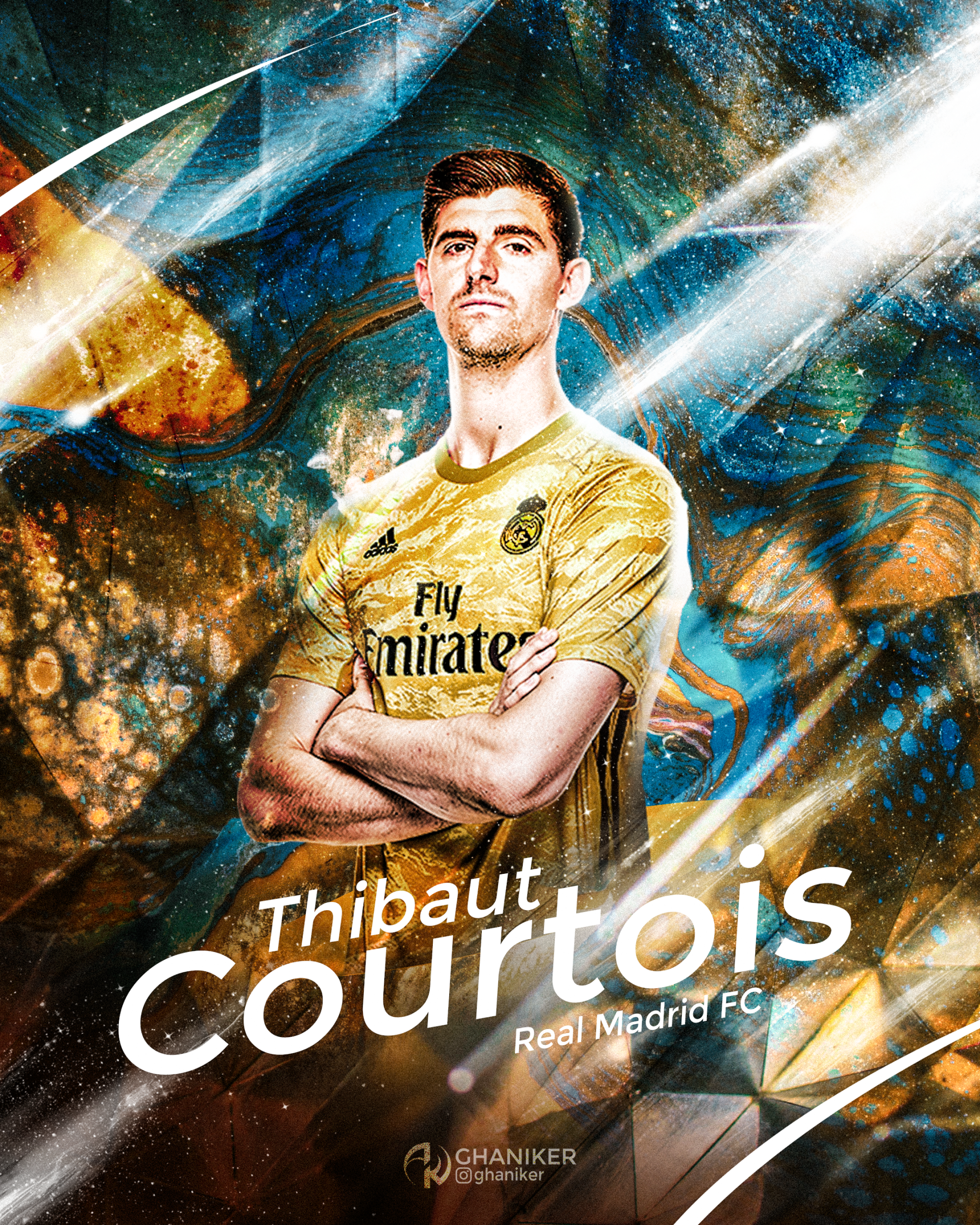 Real Madrid C.F. Thibaut Courtois Sports Image