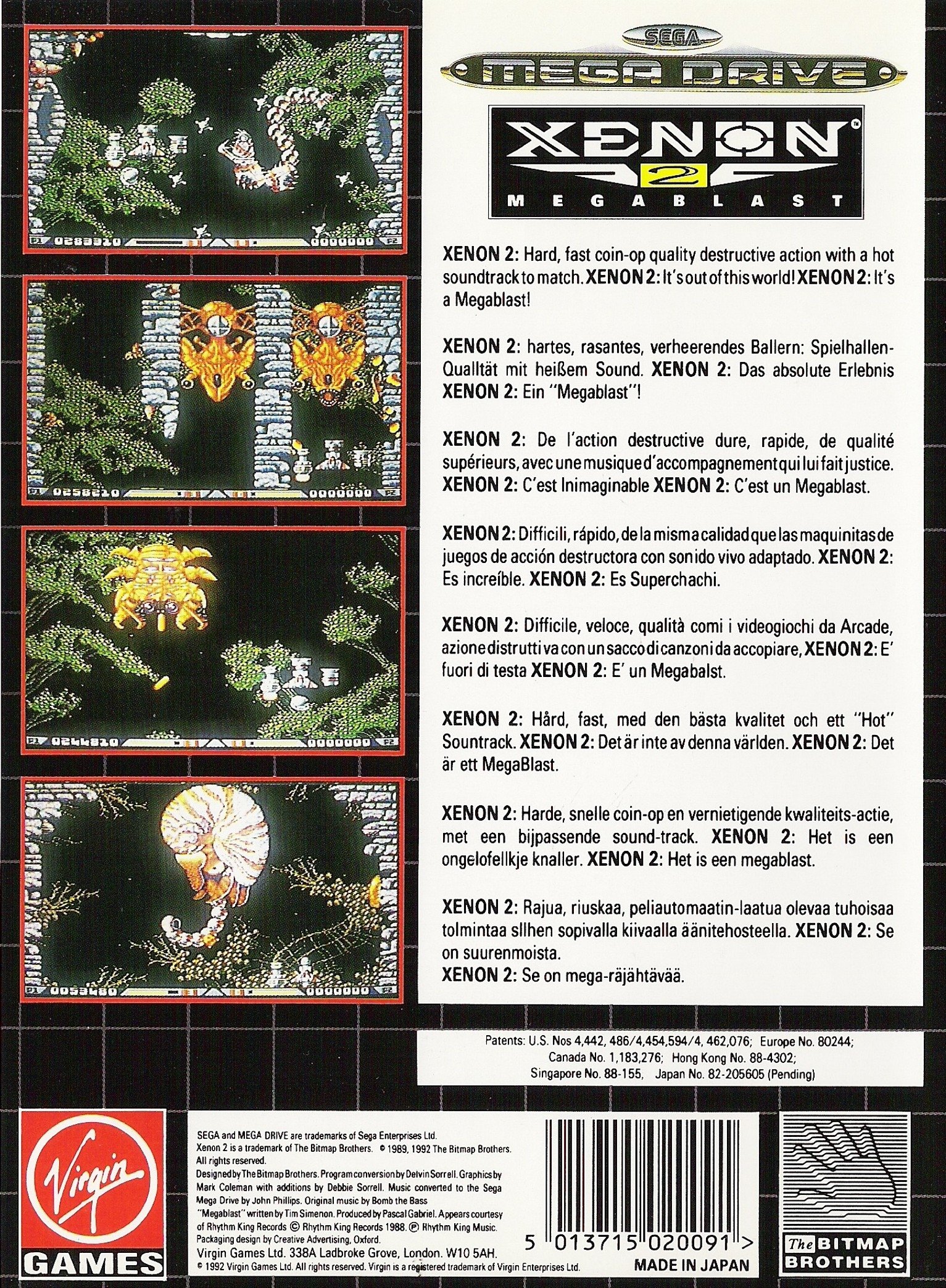 video game Xenon 2: Megablast Image