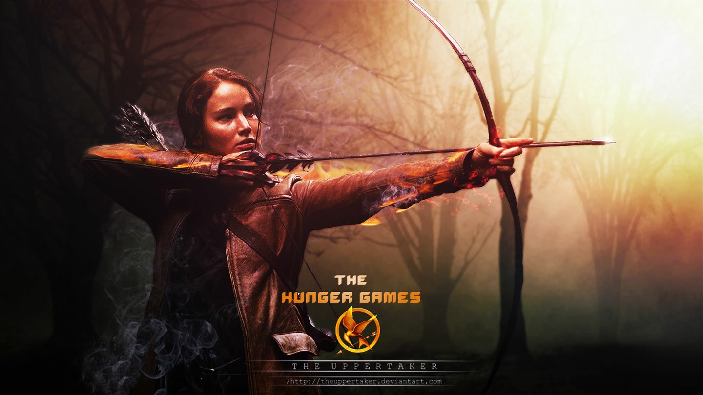 bow Jennifer Lawrence Katniss Everdeen movie The Hunger Games Image