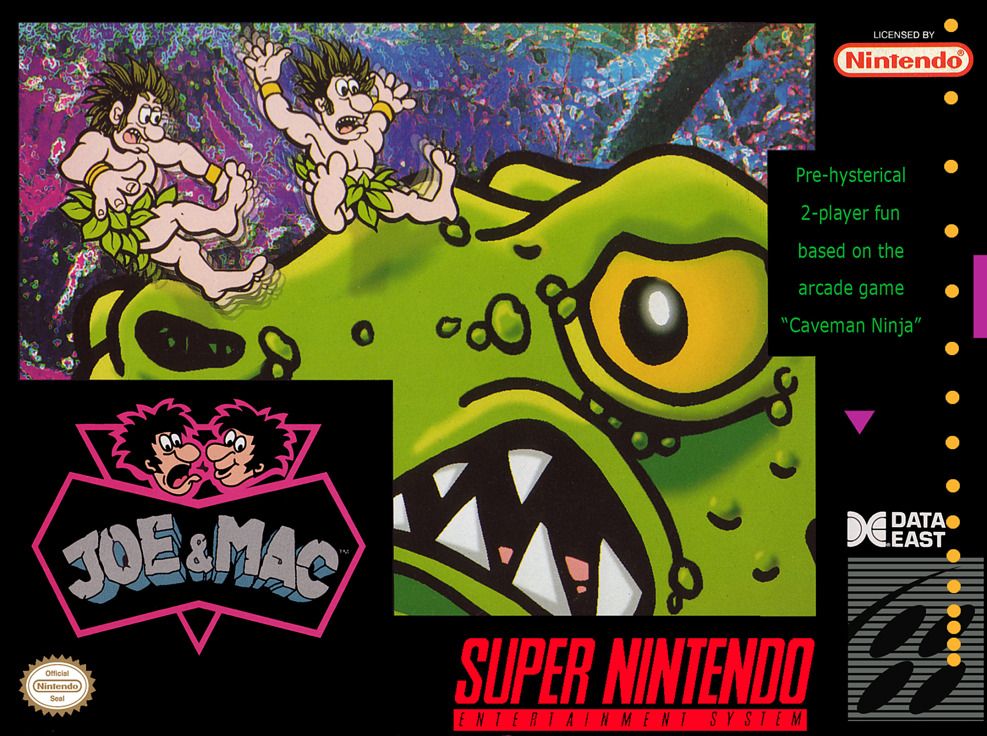 video game Joe&Mac Image