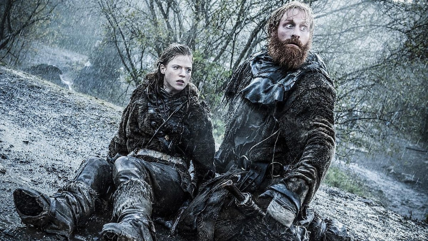 Kristofer Hivju Tormund Giantsbane Rose Leslie Ygritte (Game of Thrones) TV Show Game Of Thrones Image