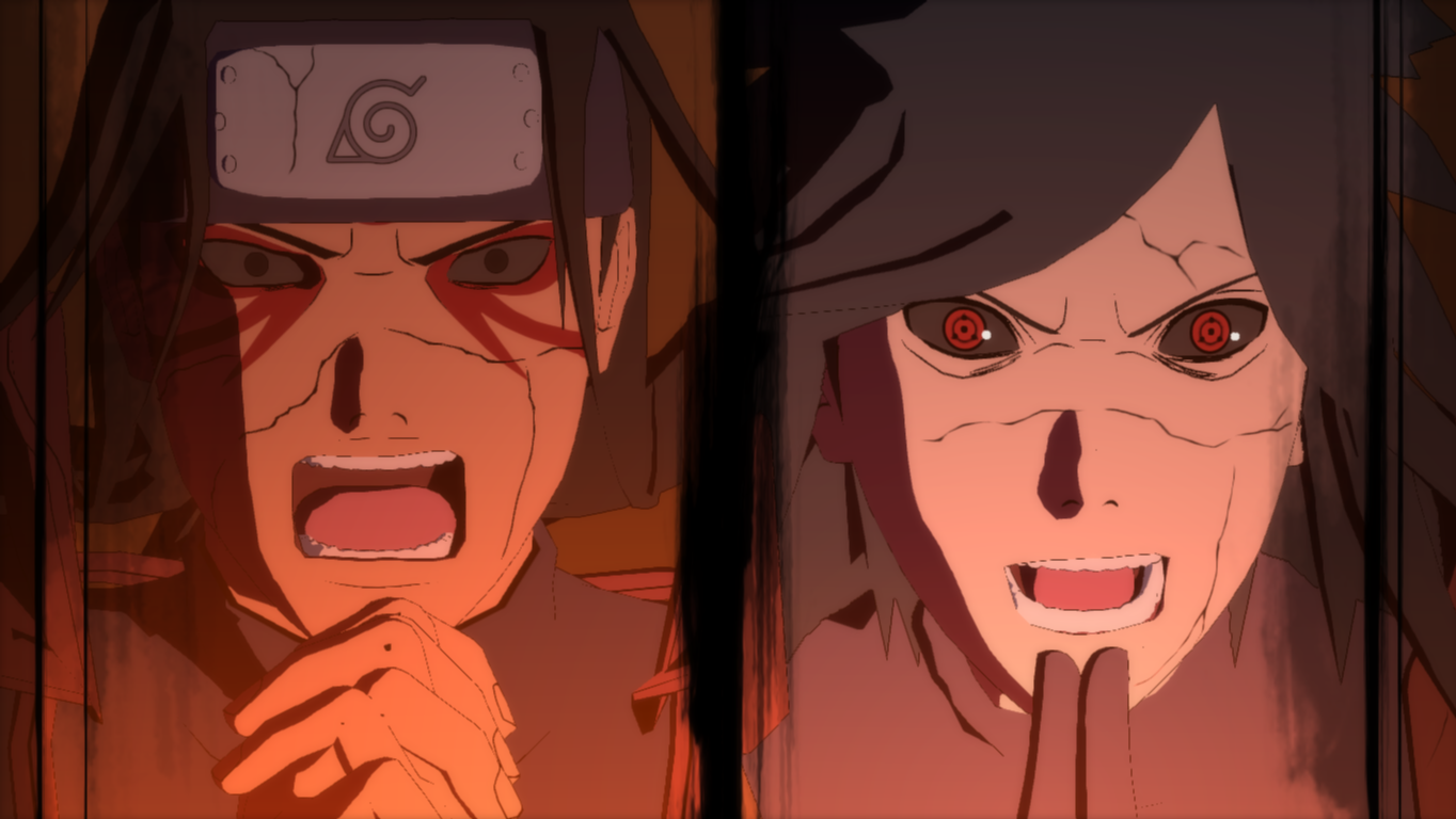 Madara vs primeiro hokage 