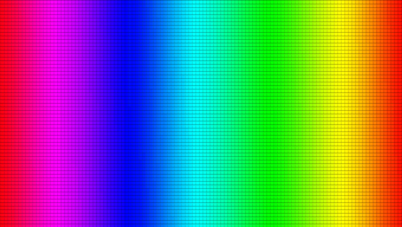 Rainbow - Block Pattern by Hebulicore