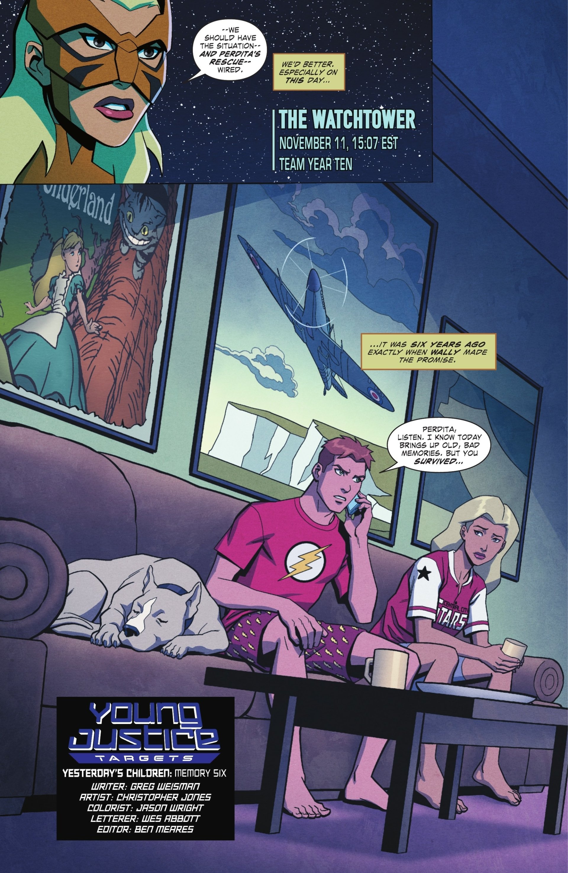 Artemis Crock Wally West Comic Young Justice Image